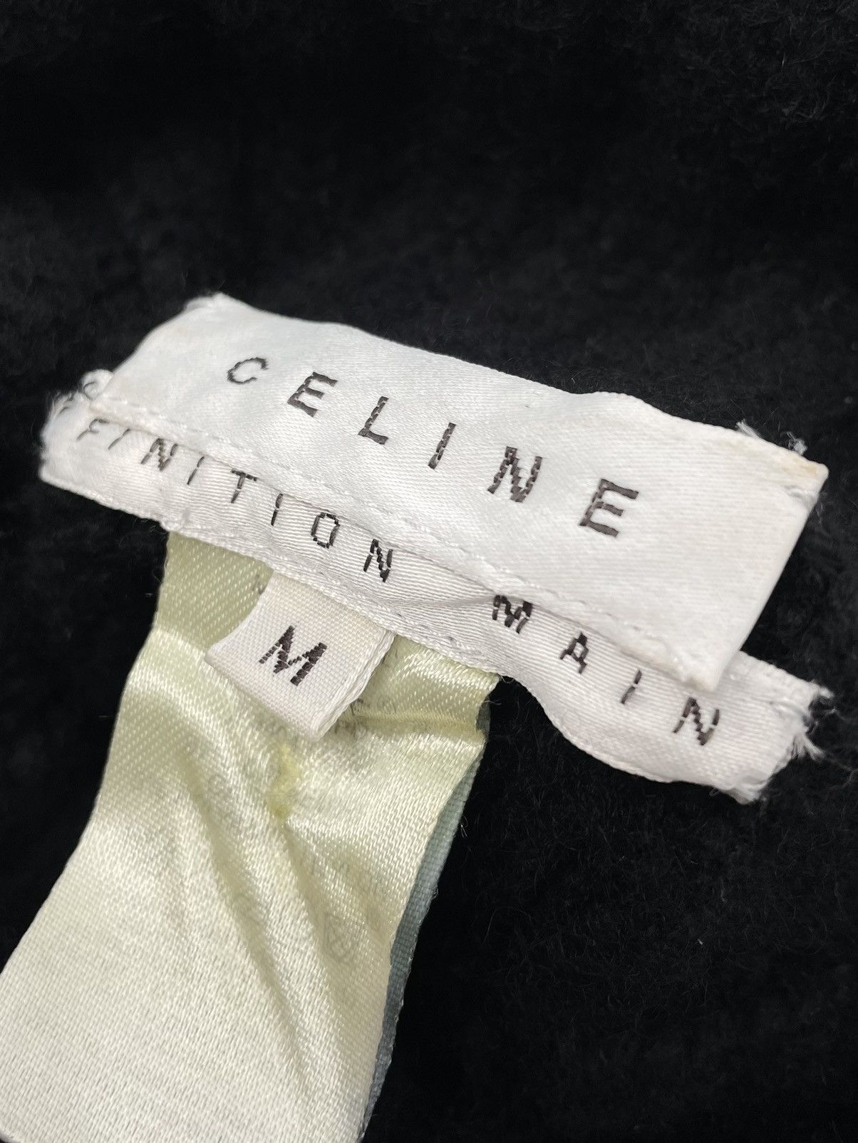 Celine Vintage CELINE Paris “Finition Main” Cashmere Vest Size M / US 6-8 / IT 42-44 - 8 Thumbnail