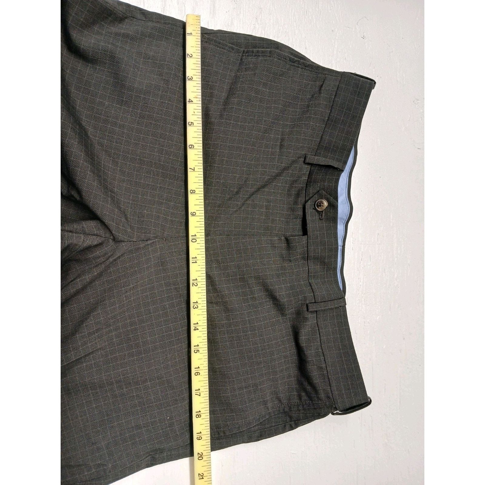 Roundtree & Yorke Roundtree & Yorke (34x30) Easy Care Striped Dress Slacks Size US 34 / EU 50 - 4 Thumbnail