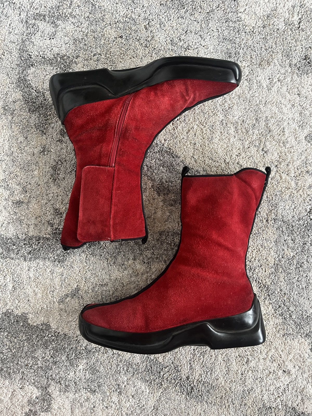 Prada Prada F/W1999 suede trainers Boots Size US 8 / IT 38 - 2 Thumbnail