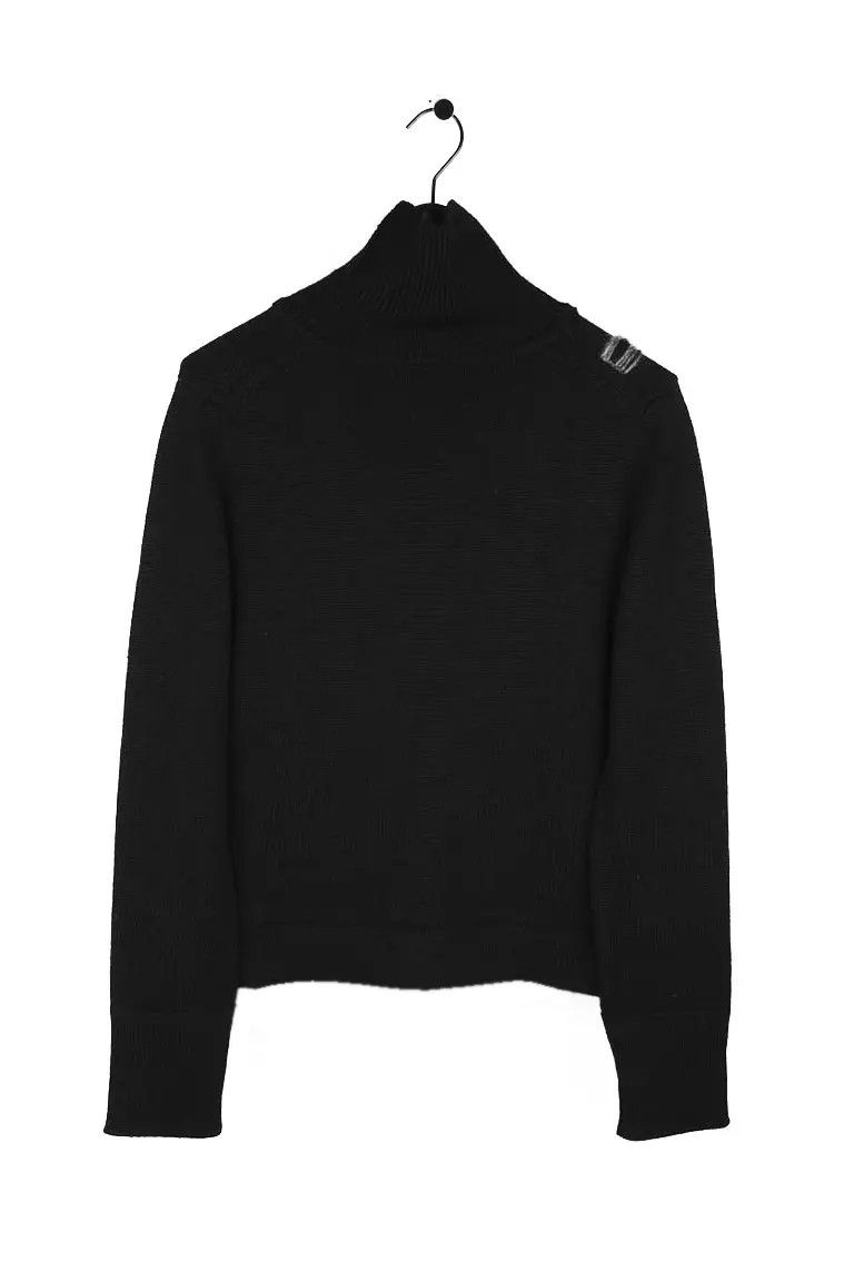 Dior × Hedi Slimane Dior Homme Turtleneck Prototype AW03 Luster Sweater Size US M / EU 48-50 / 2 - 2 Thumbnail