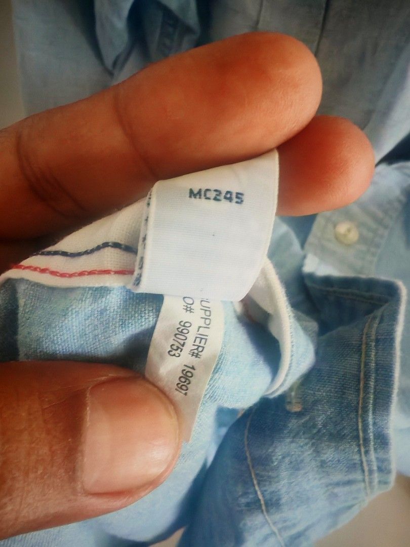 Polo Ralph Lauren Polo Ralph Lauren Chambray Military Work Shirt Size US M / EU 48-50 / 2 - 10 Thumbnail