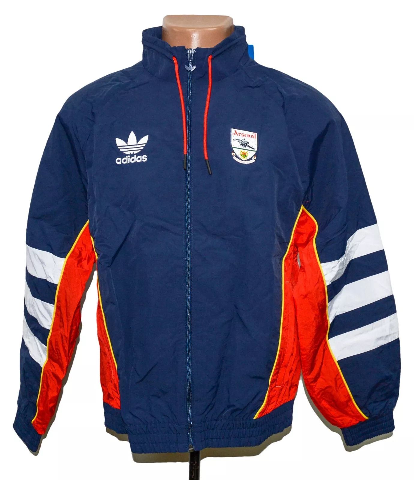 image of Arsenal Football Jacket Jersey Adidas Originals Size Xs, Men's