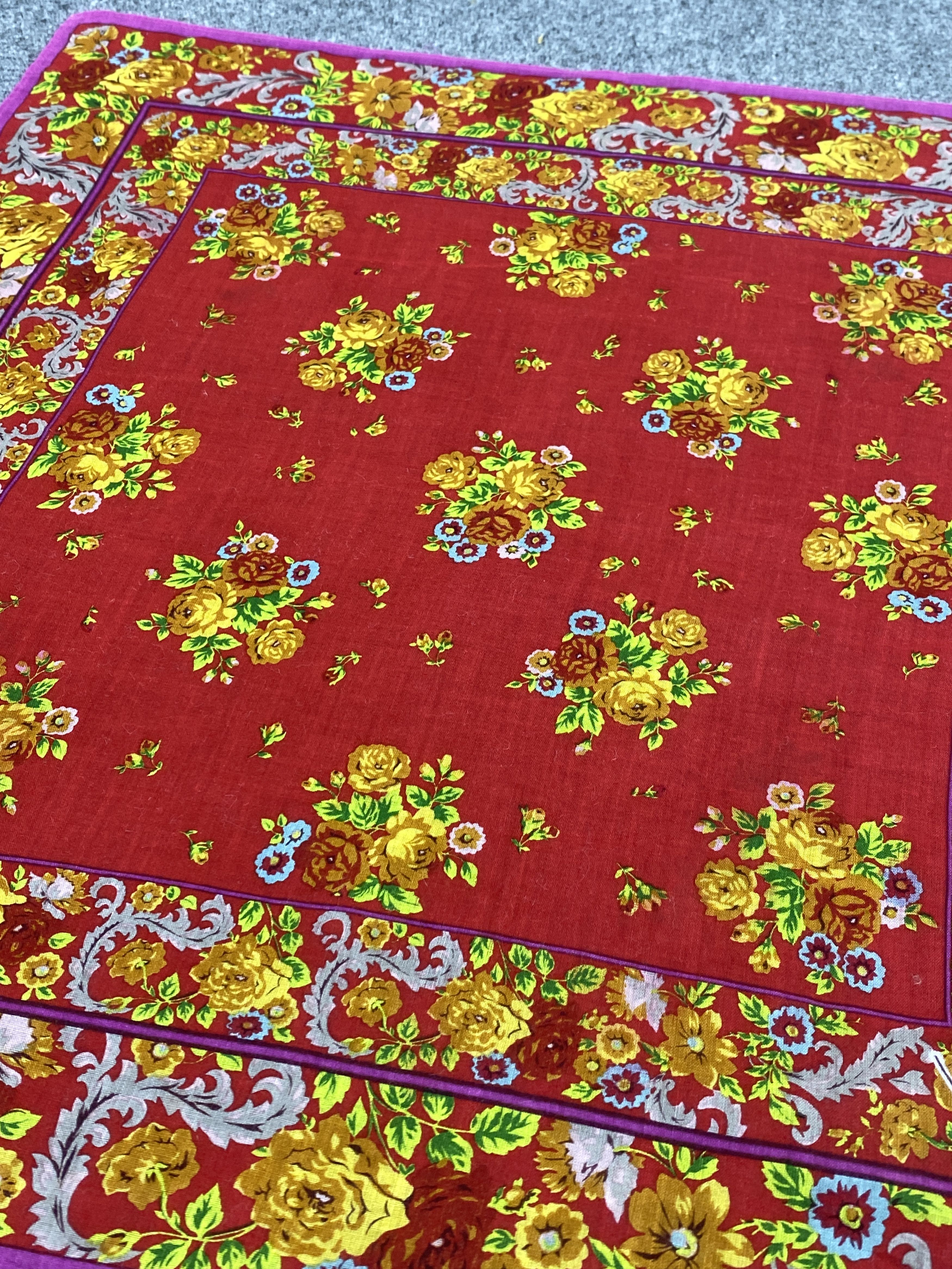 Kenzo Vintage Kenzo Handkerchief / Neckerchief KT0288 Size ONE SIZE - 8 Thumbnail