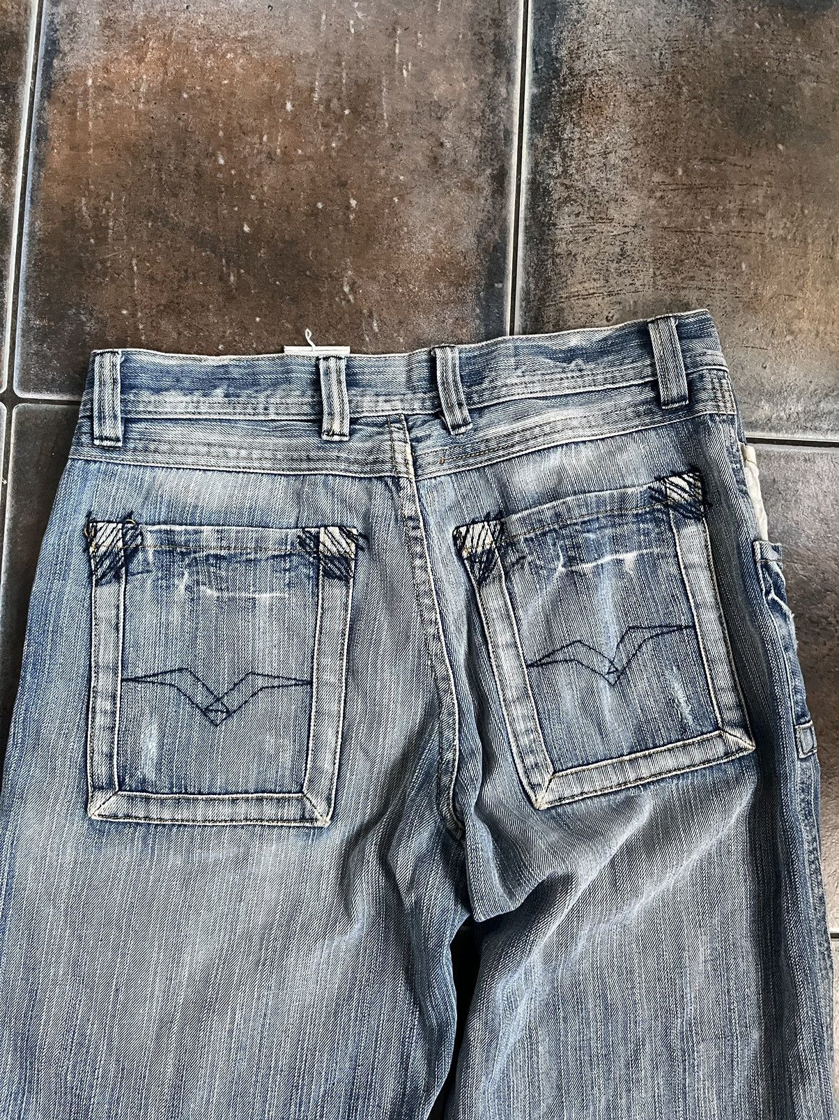 Japanese Brand × Vintage Vintage faded denim Size US 32 / EU 48 - 7 Thumbnail