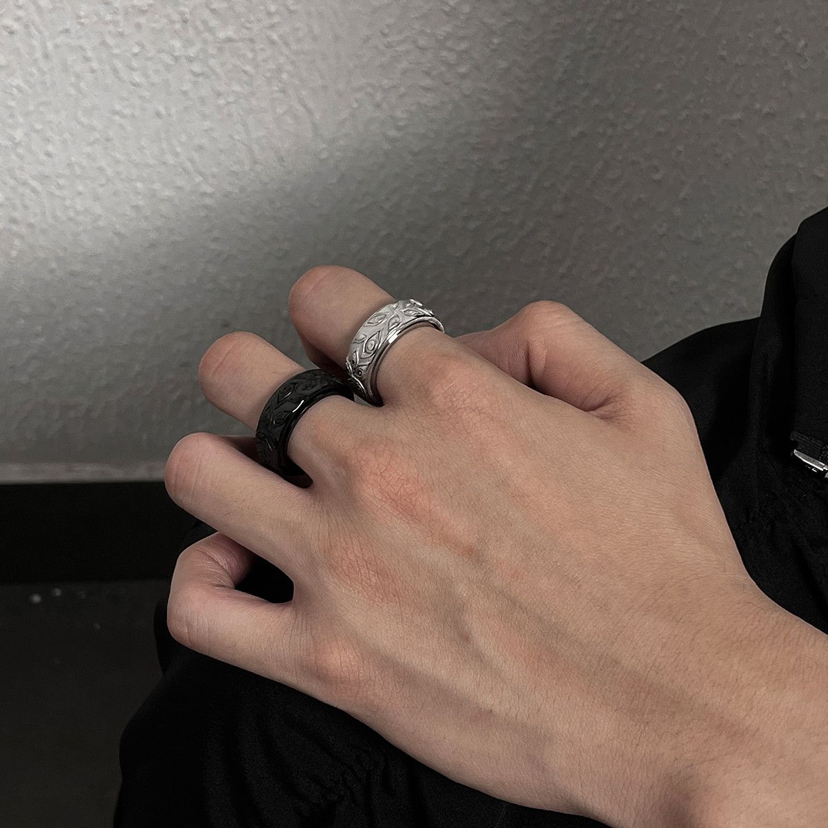 Jewelry Crazy Jewelry Rings Open Size Chrome Ring (Size 7-13) Size ONE SIZE - 1 Thumbnail