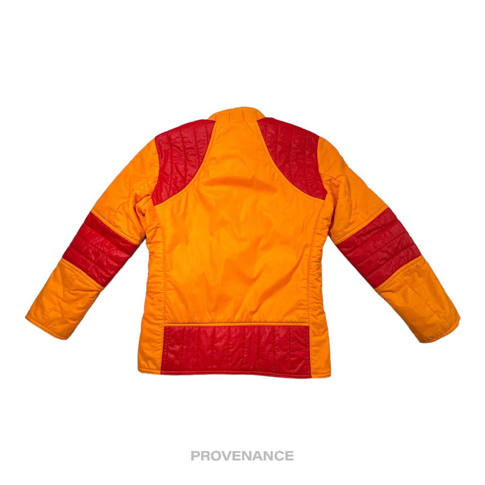 Moncler 🔴 Moncler Light Ski Jacket Coat - Orange/Red Size US L / EU 52-54 / 3 - 2 Thumbnail