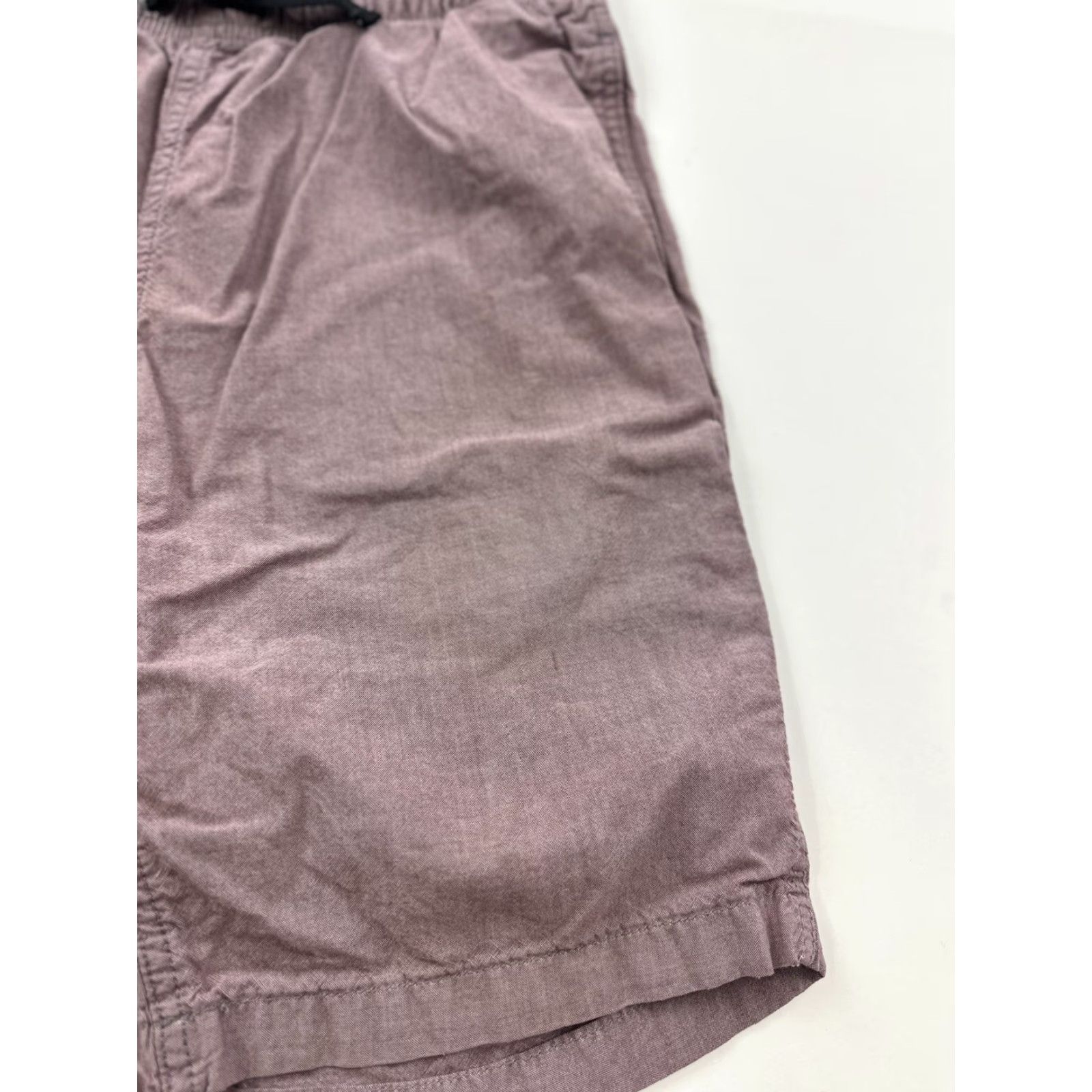 Eddie Bauer Eddie Bauer Shorts Men M Medium Faded Red Belted Chino Elastic Waist Solid Pleated Front Mens Size US 31 - 4 Thumbnail
