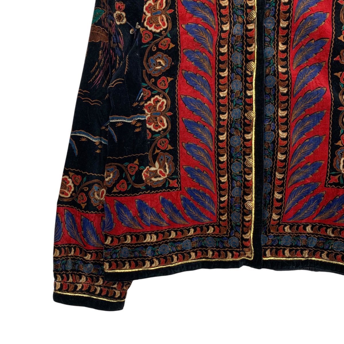 Japanese Brand SAXTON HALL Japan Bohemian Oriental Style Jacket #1820-C22 Size M / US 6-8 / IT 42-44 - 3 Thumbnail