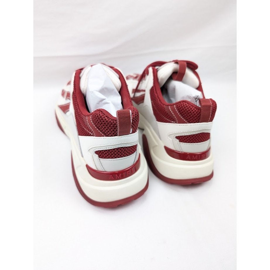 Amiri o1rshd1 Q:2 / Bone Runner in Cream/Red Size US 13 / EU 46 - 19 Thumbnail