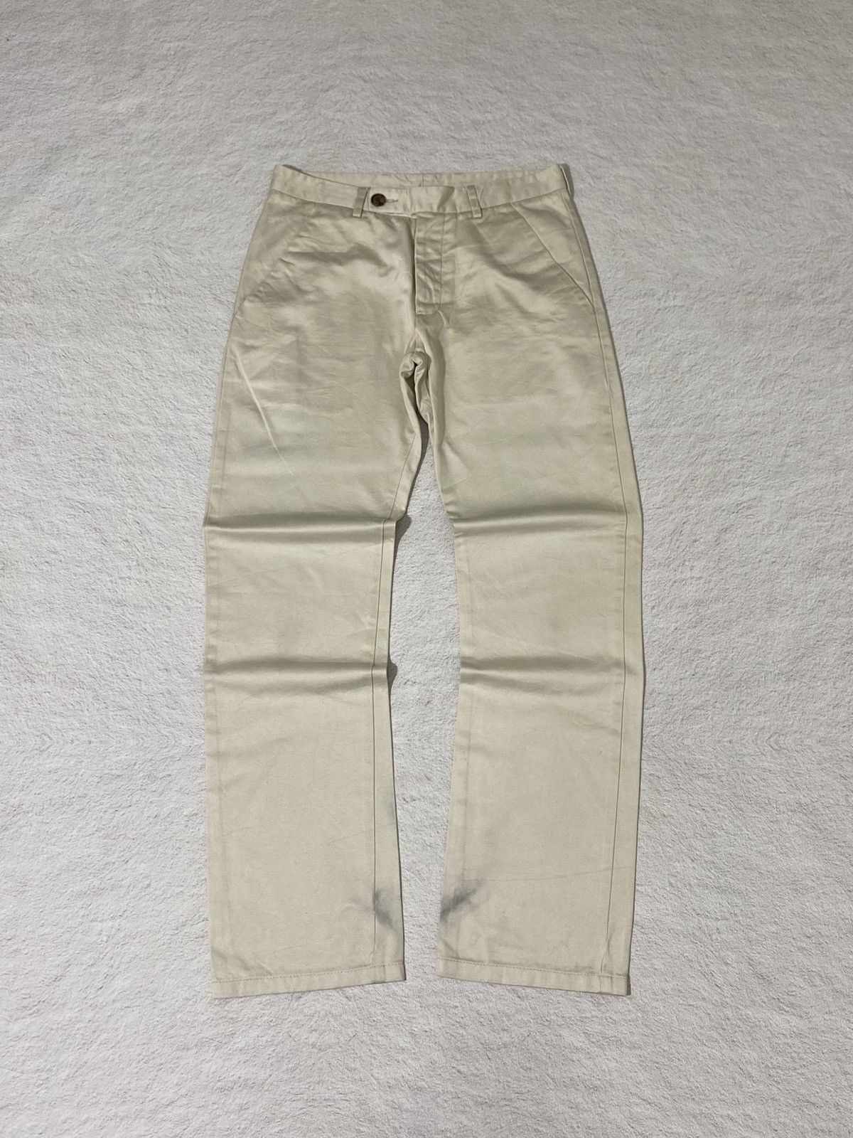 Dior SICK 💰 Dior Homme Trousers Beige cotton Size US 30 / EU 46 - 3 Thumbnail