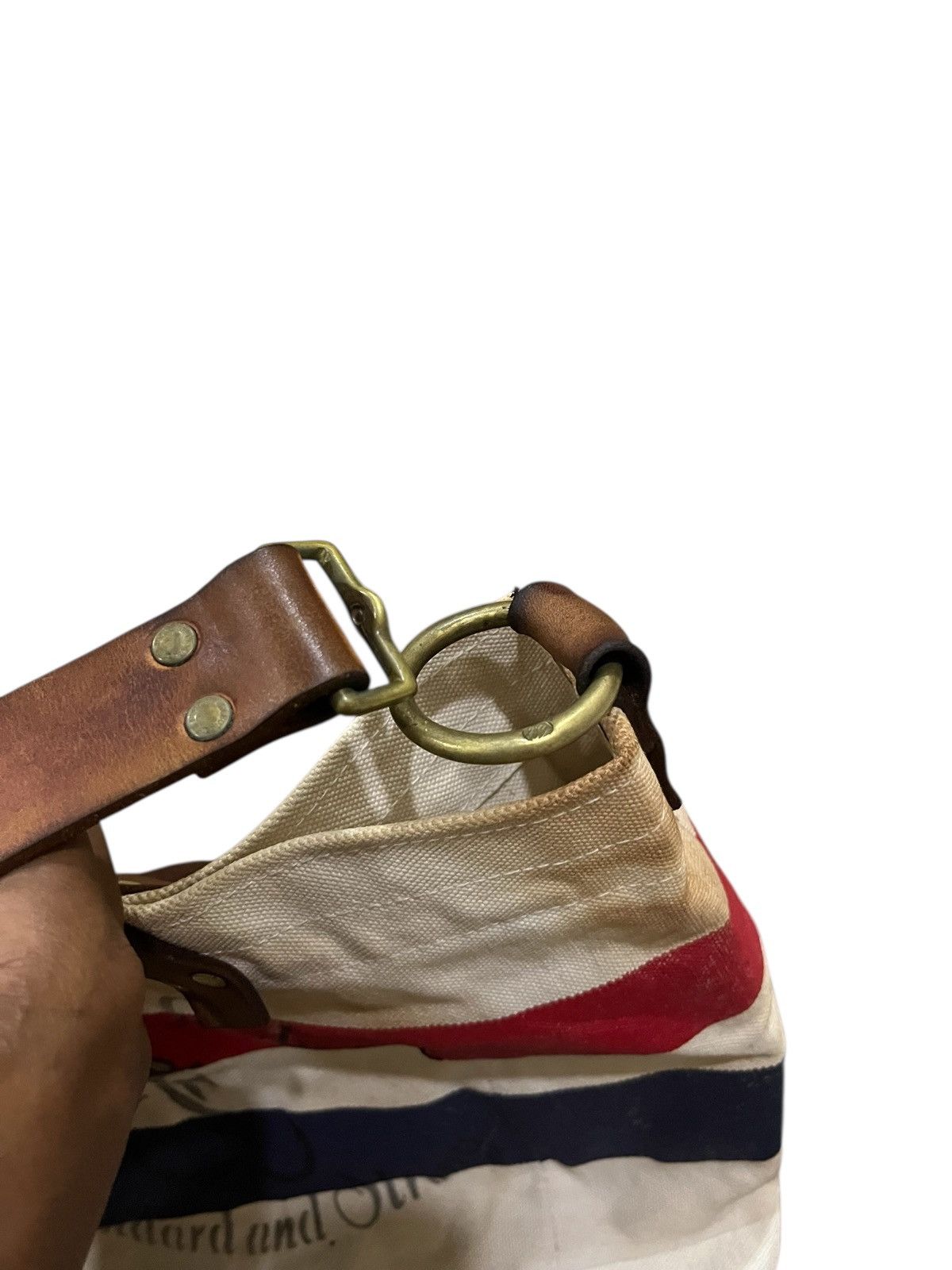 Japanese Brand vintage THE SUPERIOR LABOUR JPN CANVAS LEATHER SHOULDER BAG Size ONE SIZE - 23 Thumbnail