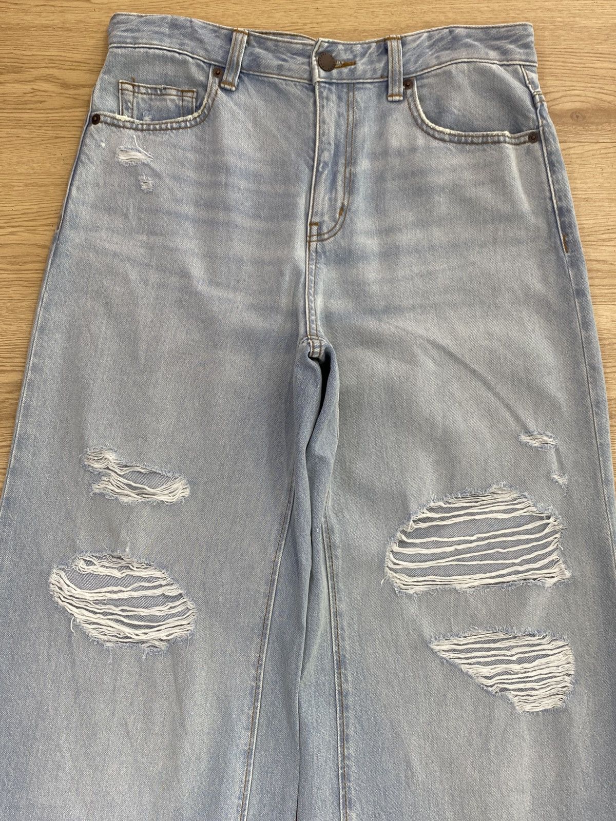 Japanese Brand Japanese Brand Distressed Style Baggy Jeans Size US 30 / EU 46 - 2 Thumbnail