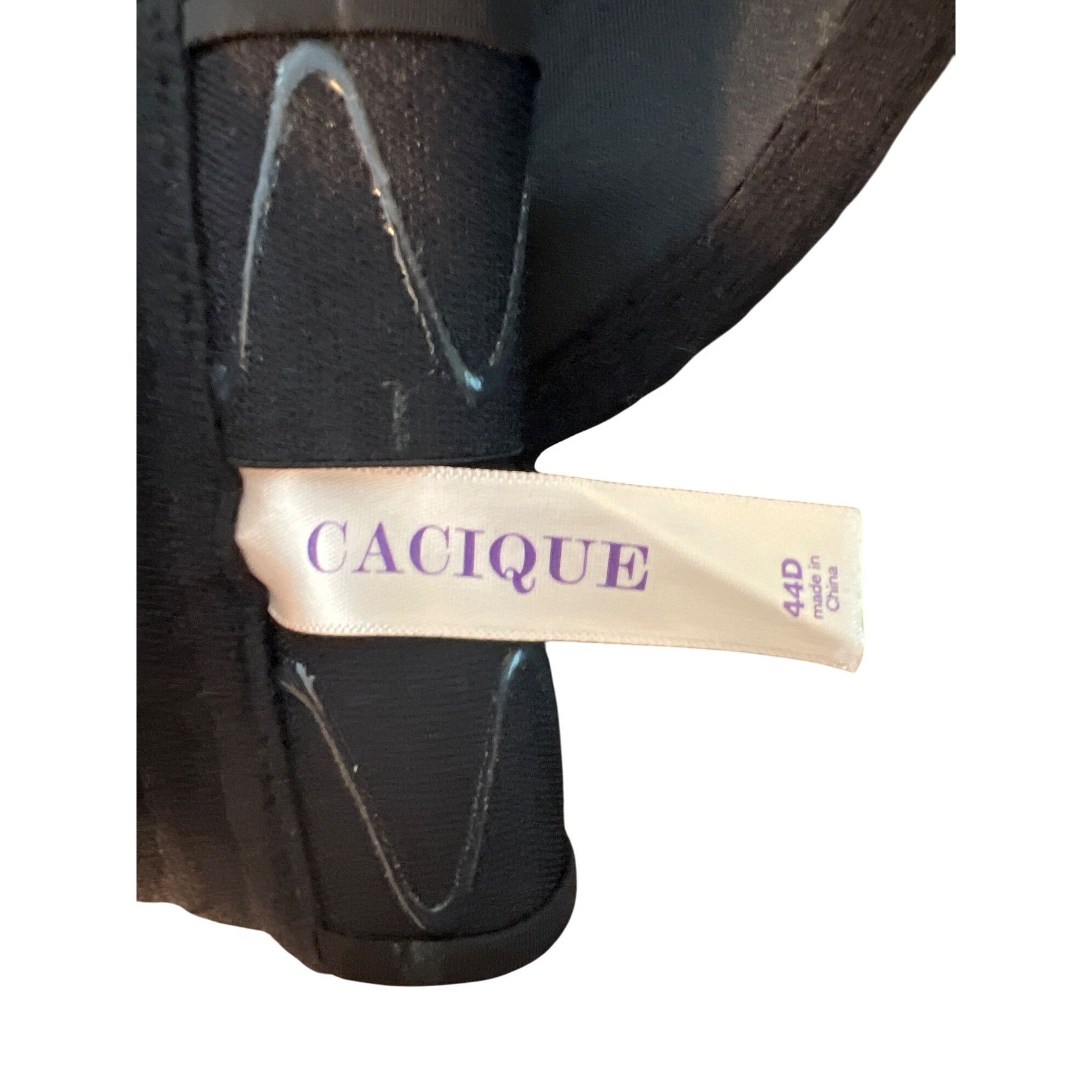 Other Cacique Black 44D Strapless Bra Removable Straps DL11070783 Size ONE SIZE - 4 Thumbnail