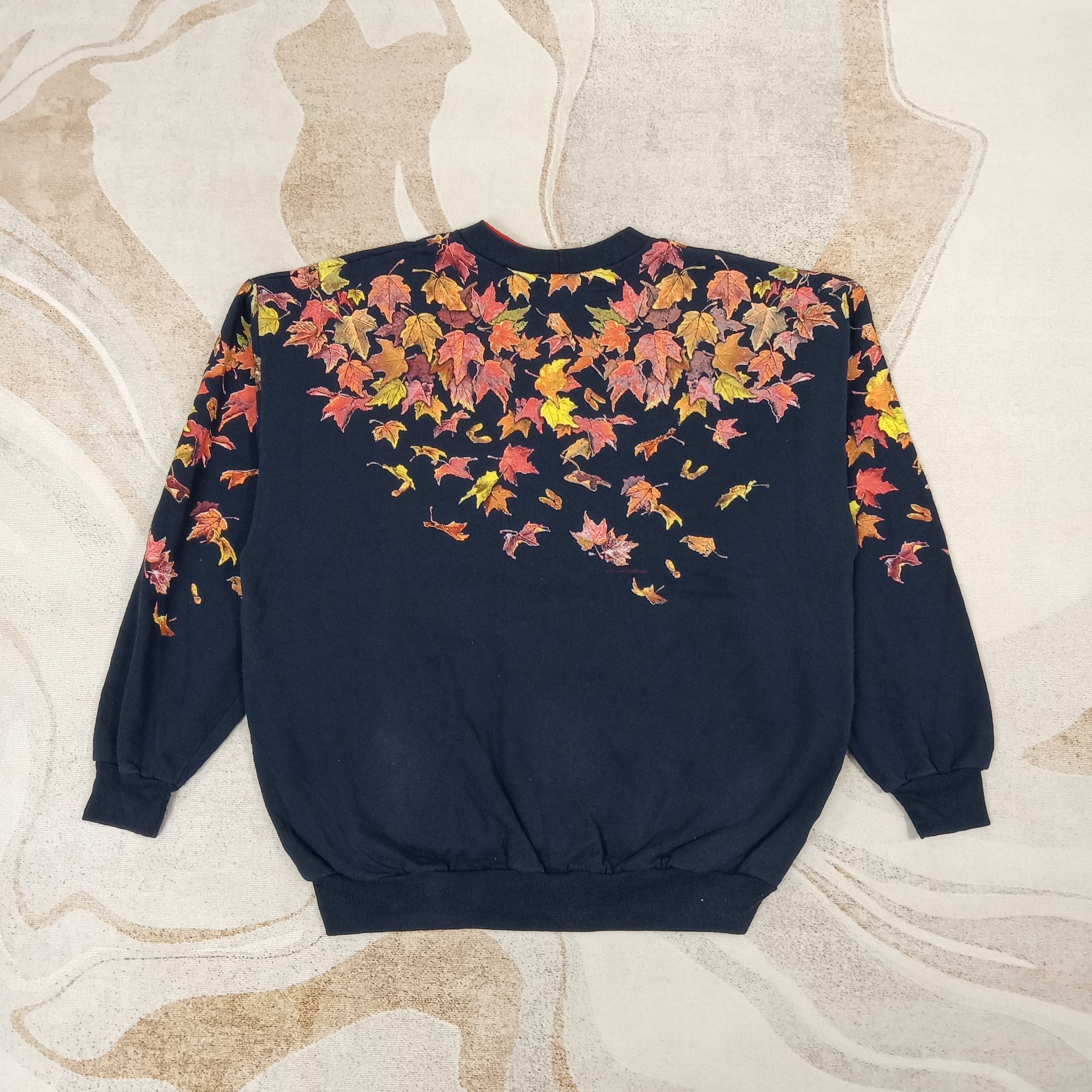 Vintage Arr Unlimited Autumn Sweatshirt 90's C267N27 Size US L / EU 52-54 / 3 - 7 Thumbnail