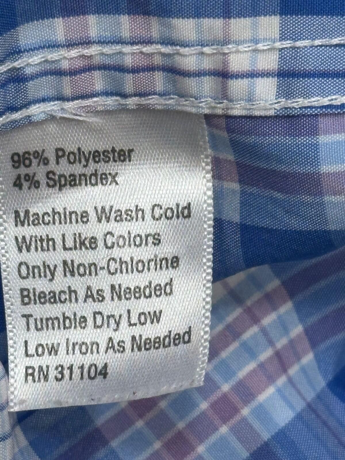 Other Crown Ivy Classic Fit Oxford Checked Button Up Blue Mens L Size US L / EU 52-54 / 3 - 7 Thumbnail