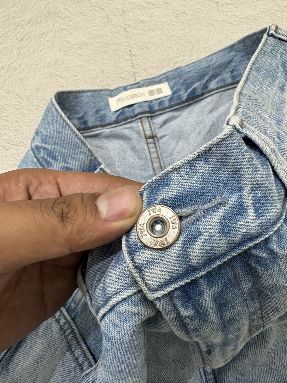JW Anderson 2000s JW anderson blue denim y2k style Size US 30 / EU 46 - 6 Thumbnail