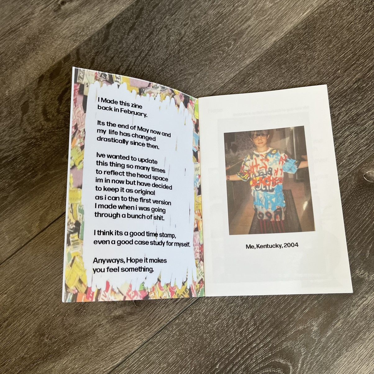Kentucky Boy Tyler Kentucky Boy Tyler Lookbook Magazine Guide Zine Unreleased Size ONE SIZE - 2 Thumbnail