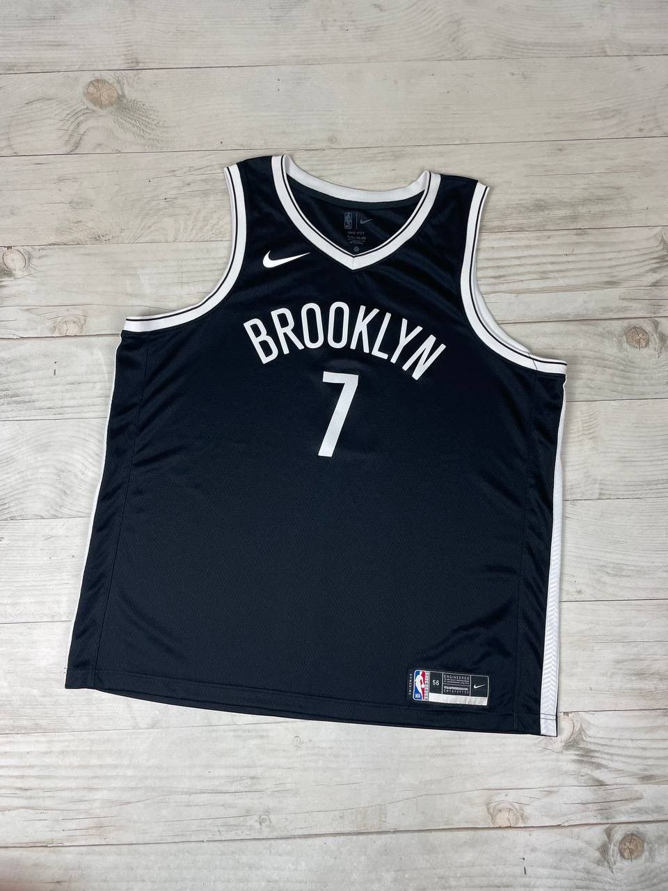 Nike Nike Brooklyn Nets Durant #7 NBA Shirt Jersey Basketball Size US XXL / EU 58 / 5 - 2 Thumbnail
