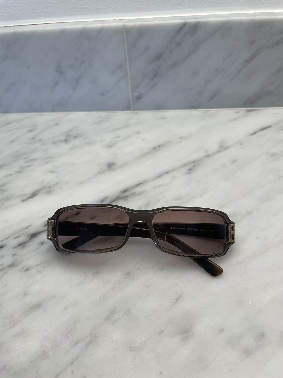 Gucci Gucci gg2548 monogram glasses with dark lenses Size ONE SIZE - 6 Thumbnail