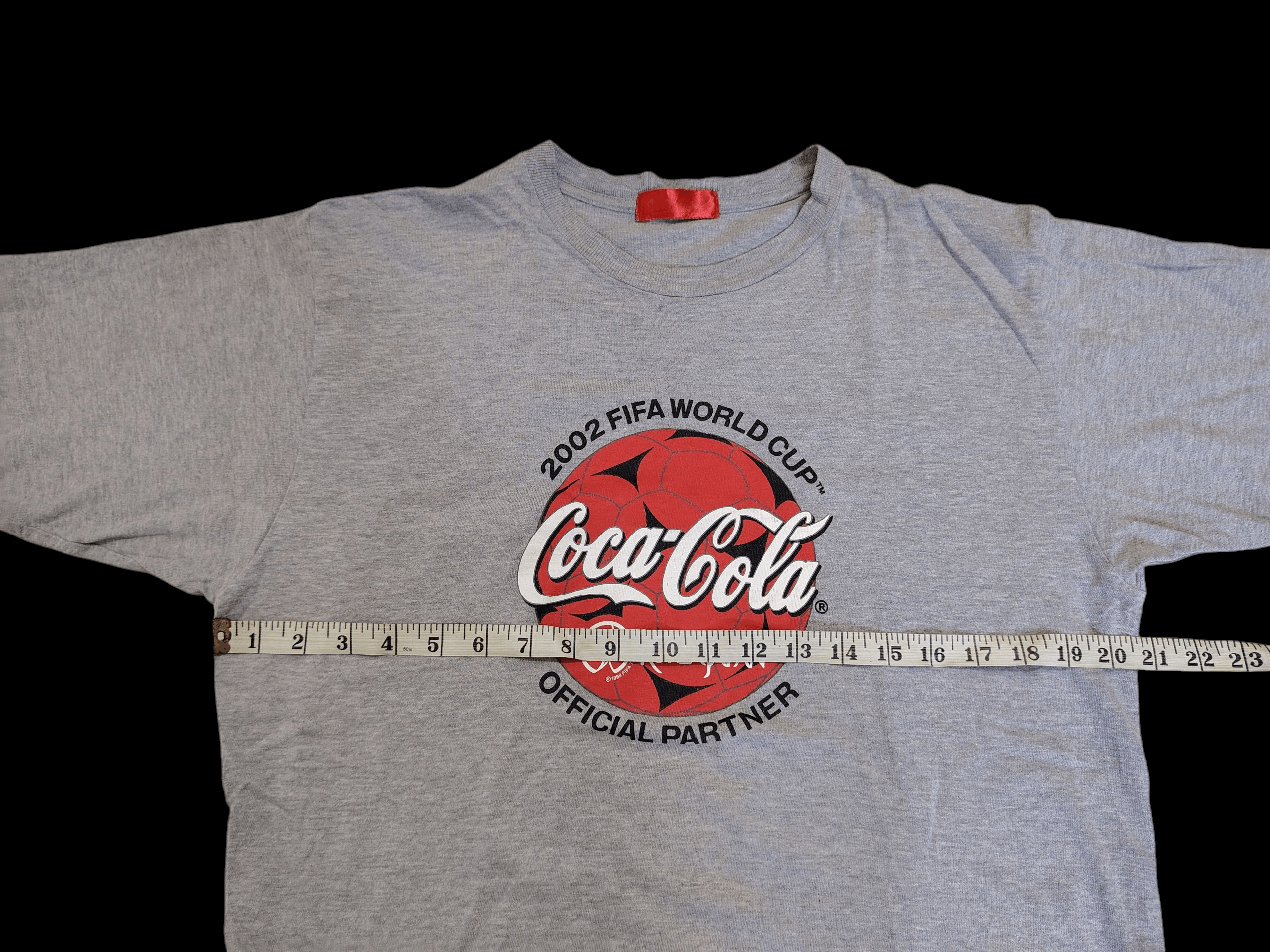 Coca Cola Vintage Coca-Cola x FIFA World Cup 2002 Korea Japan T-Shirt Size US L / EU 52-54 / 3 - 3 Thumbnail