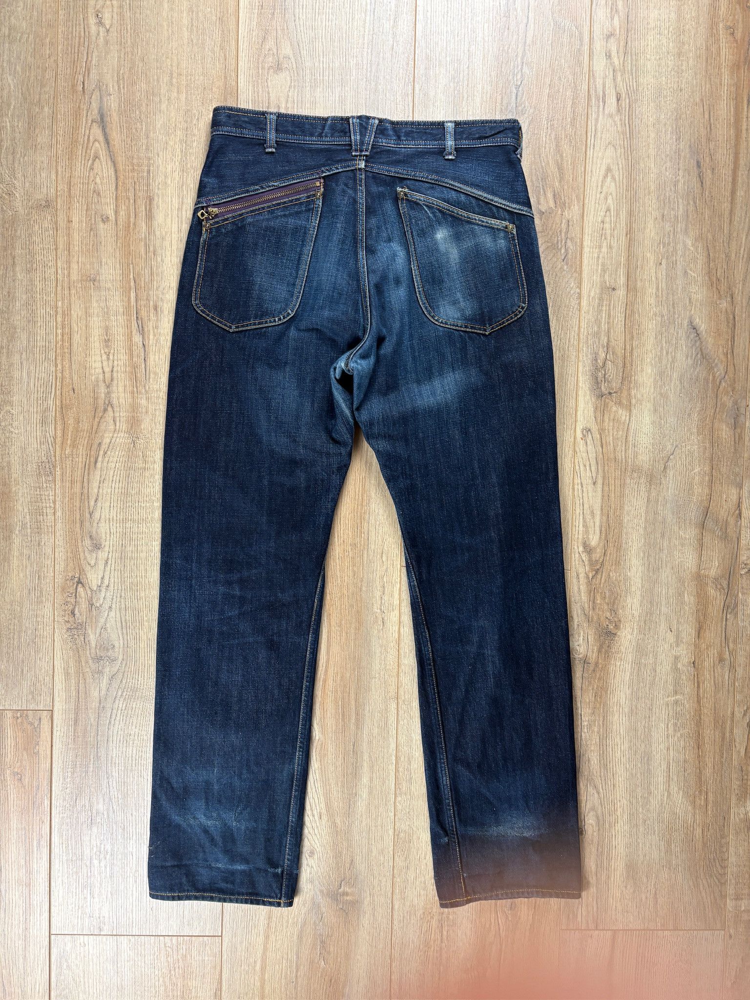 Needles Archive Needles Straight Fit Indigo Denim Jeans Size US 32 / EU 48 - 13 Thumbnail