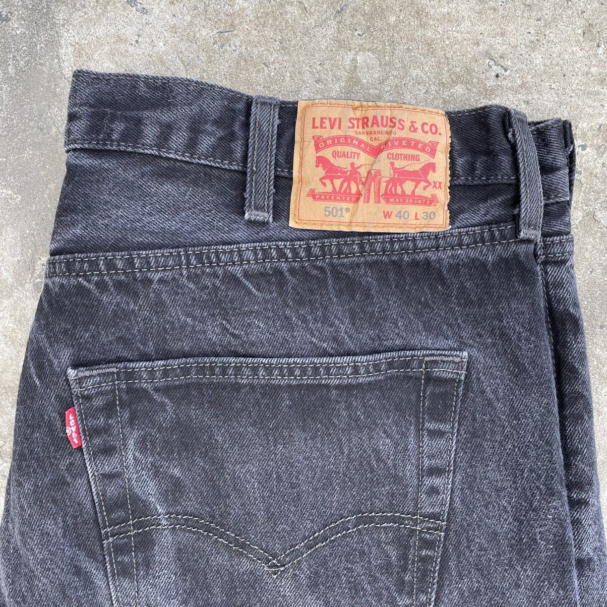 Levi's × Vintage Vintage Levi’s 501 Jeans W40xL30 Pants Trousers Y2K 90s Size US 40 / EU 56 - 4 Thumbnail
