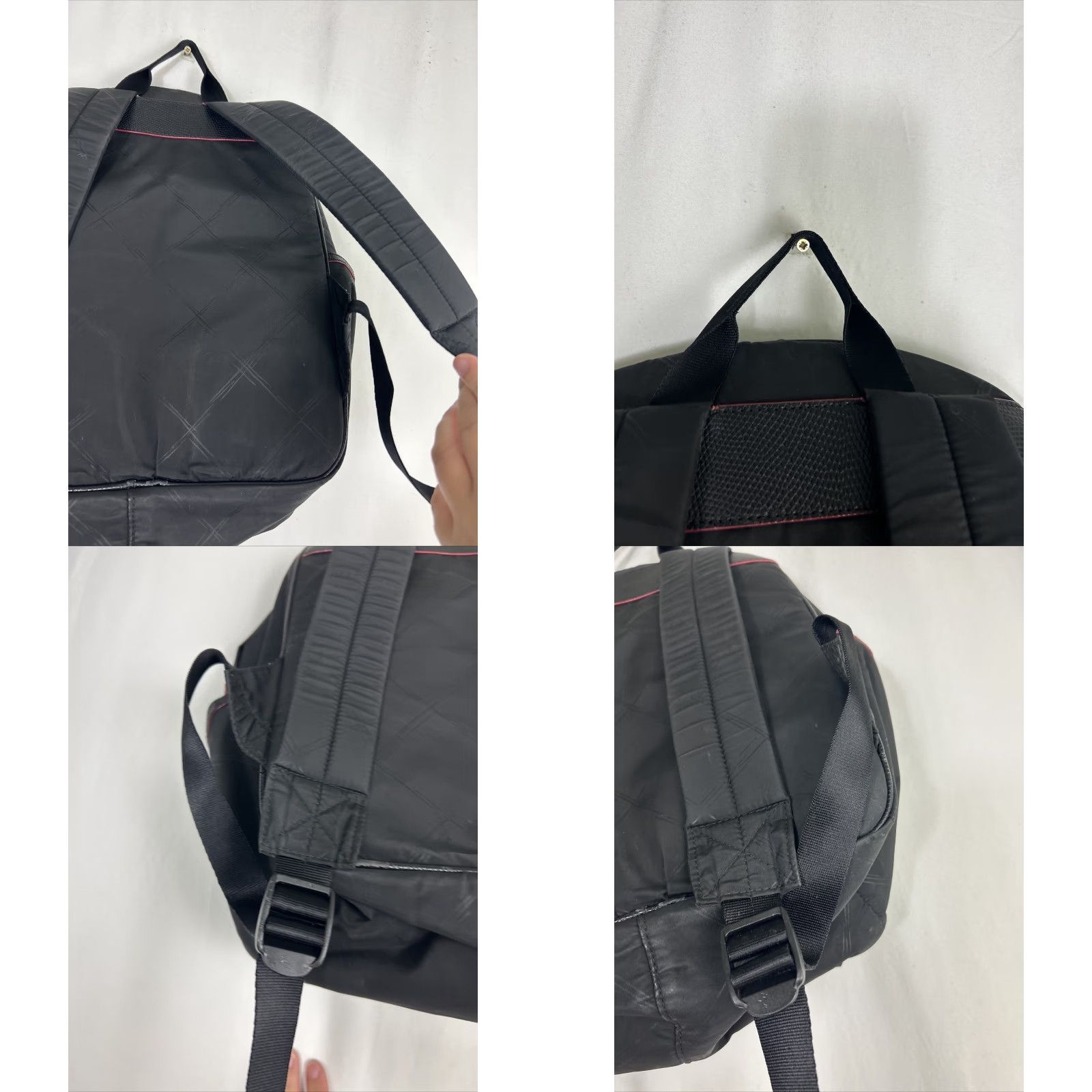 Vera Bradley Vera Bradley Backpack Women School Black 14.5x11.5x5 Polyester Signs Of Wear Women's Backpack Size ONE SIZE - 10 Thumbnail
