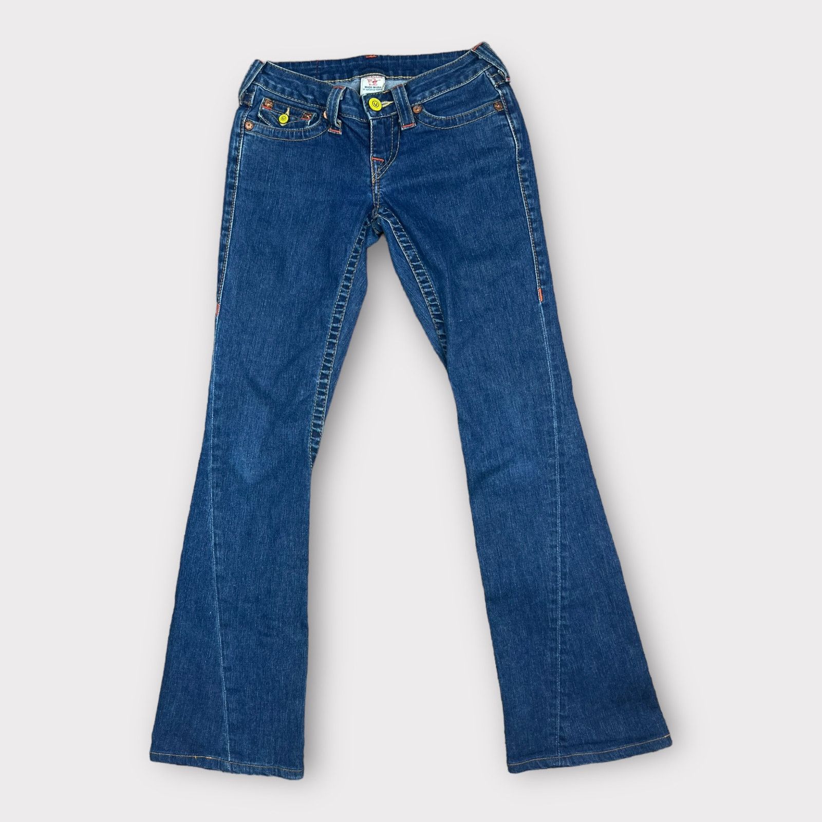 True Religion True Religion | Vintage Y2K Low Rise Bootcut Jeans | 25 Size 25" / US 0 / IT 36 - 9 Thumbnail