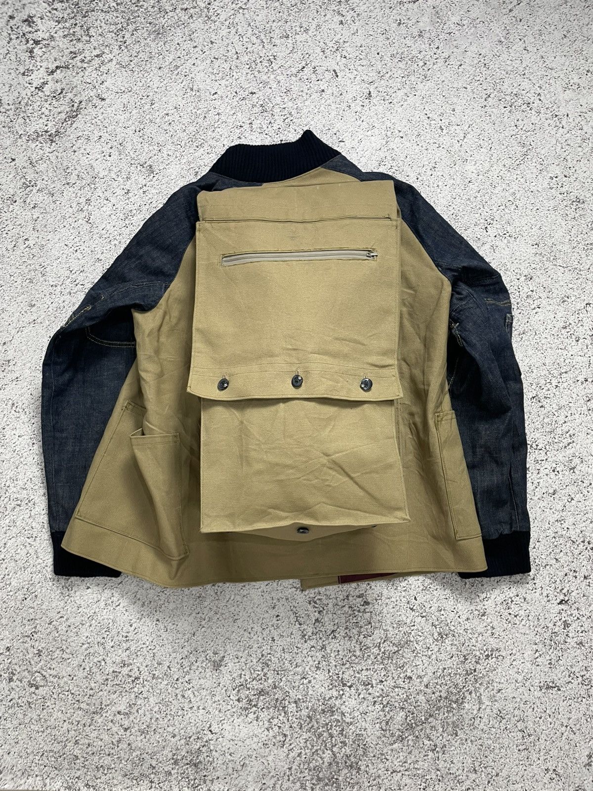 Vintage Utility canvas duck reworked workwear cargo jacket Size US L / EU 52-54 / 3 - 2 Thumbnail