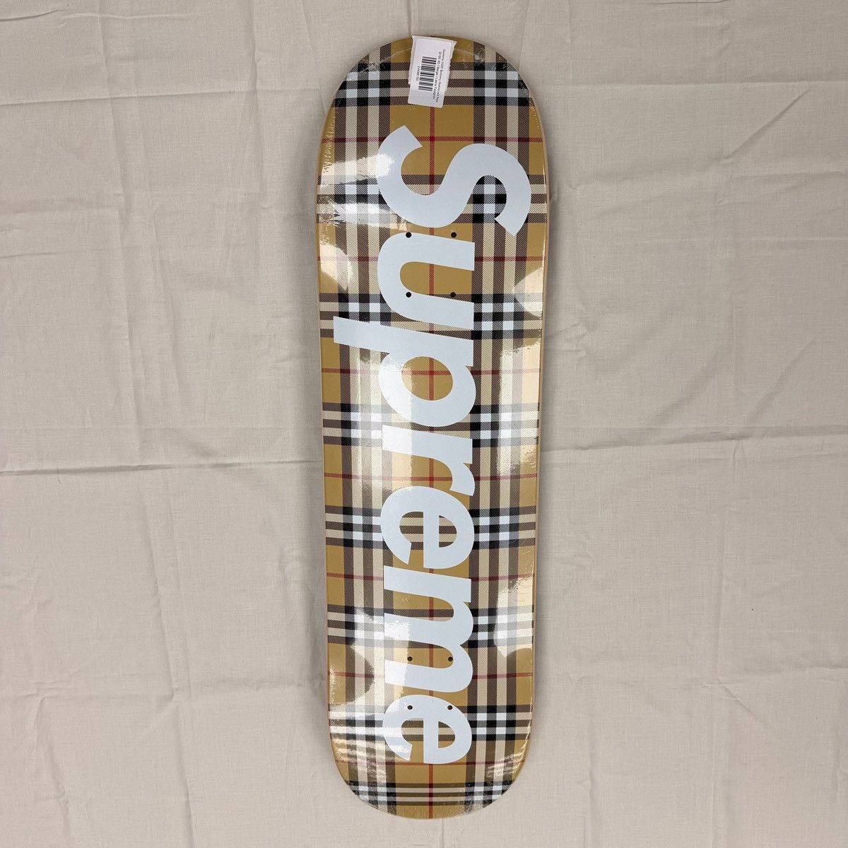 Supreme Burberry Skateboard Deck | Grailed
