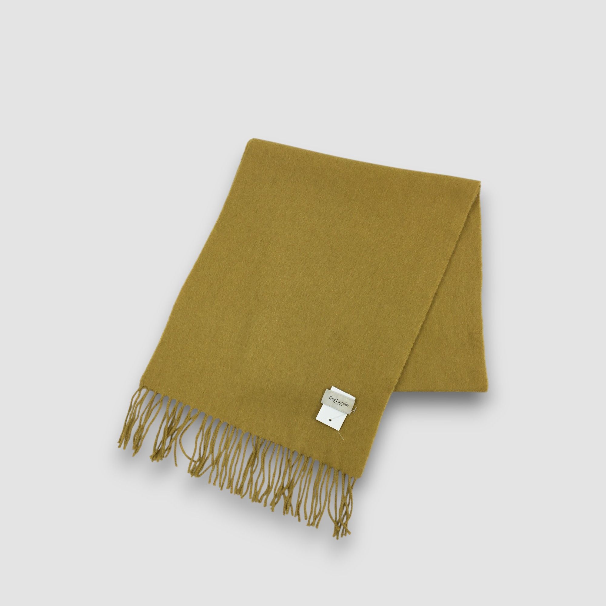 Guy Laroche Vintage Guy Laroche Scarf Muffler Wool Cashmere Scarves Size ONE SIZE - 3 Thumbnail