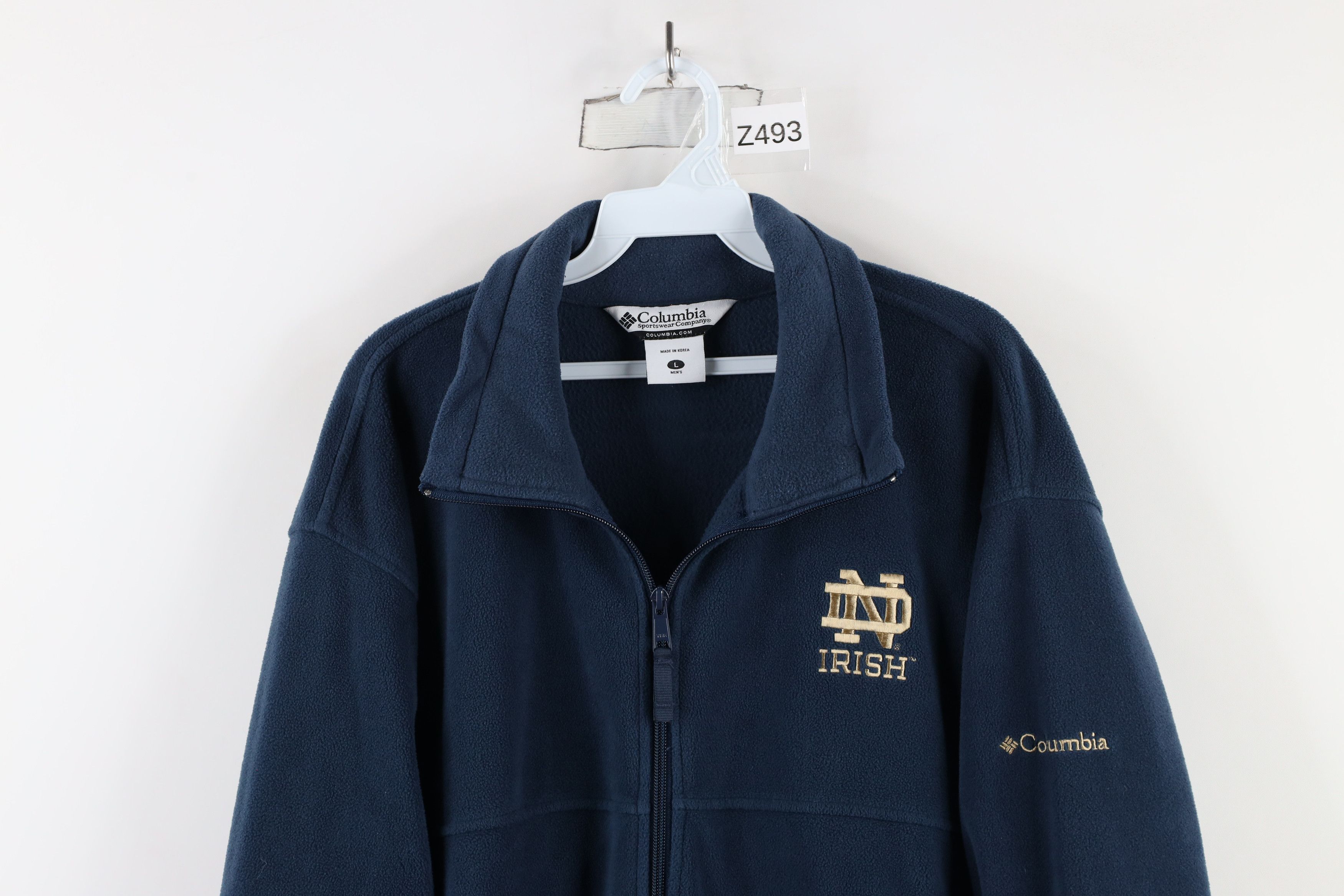 Columbia Vintage Columbia Dame University Full Zip Fleece Jacket Size US L / EU 52-54 / 3 - 2 Thumbnail