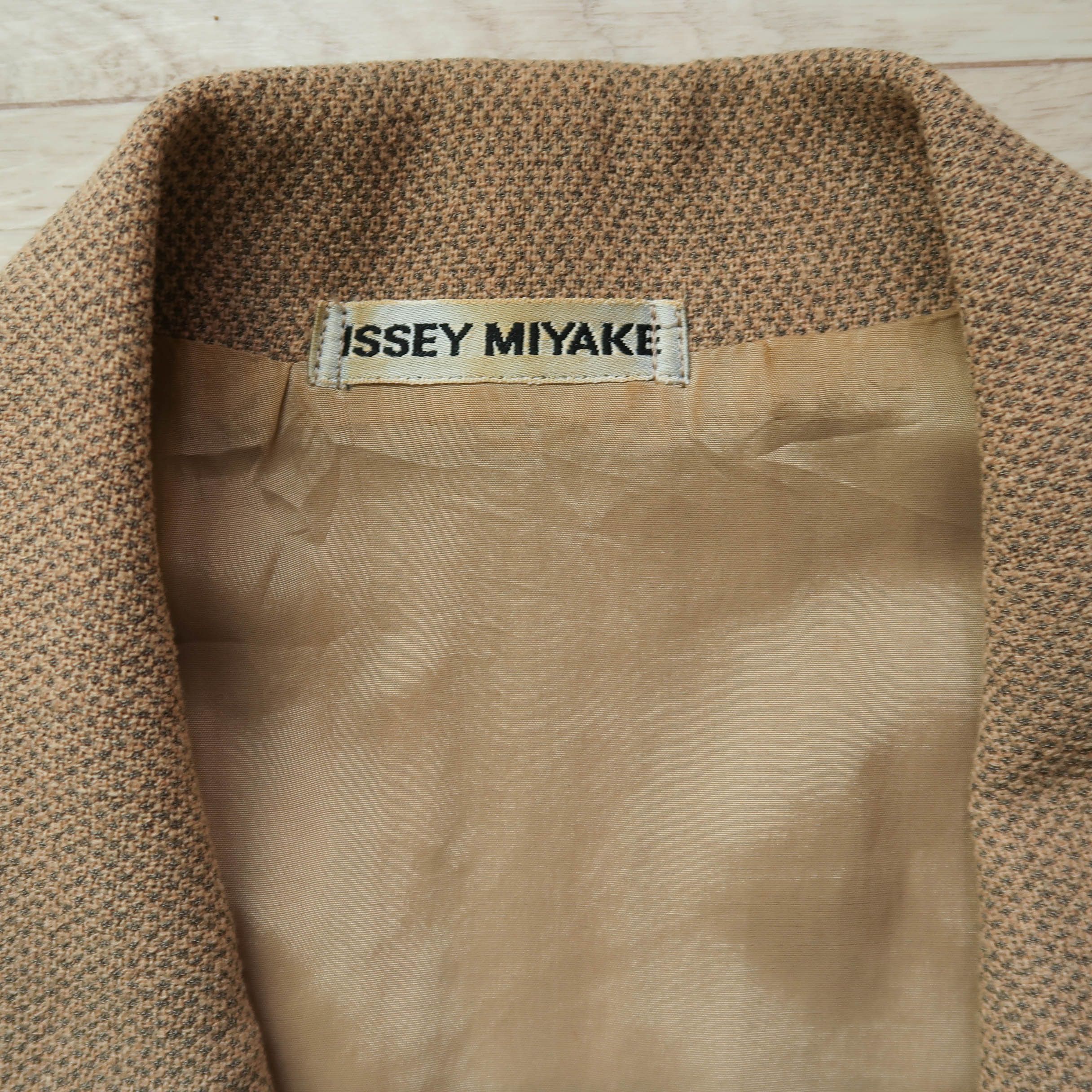 Issey Miyake Vintage 80s Issey Miyake Blazer Jacket Size L / US 10 / IT 46 - 2 Thumbnail
