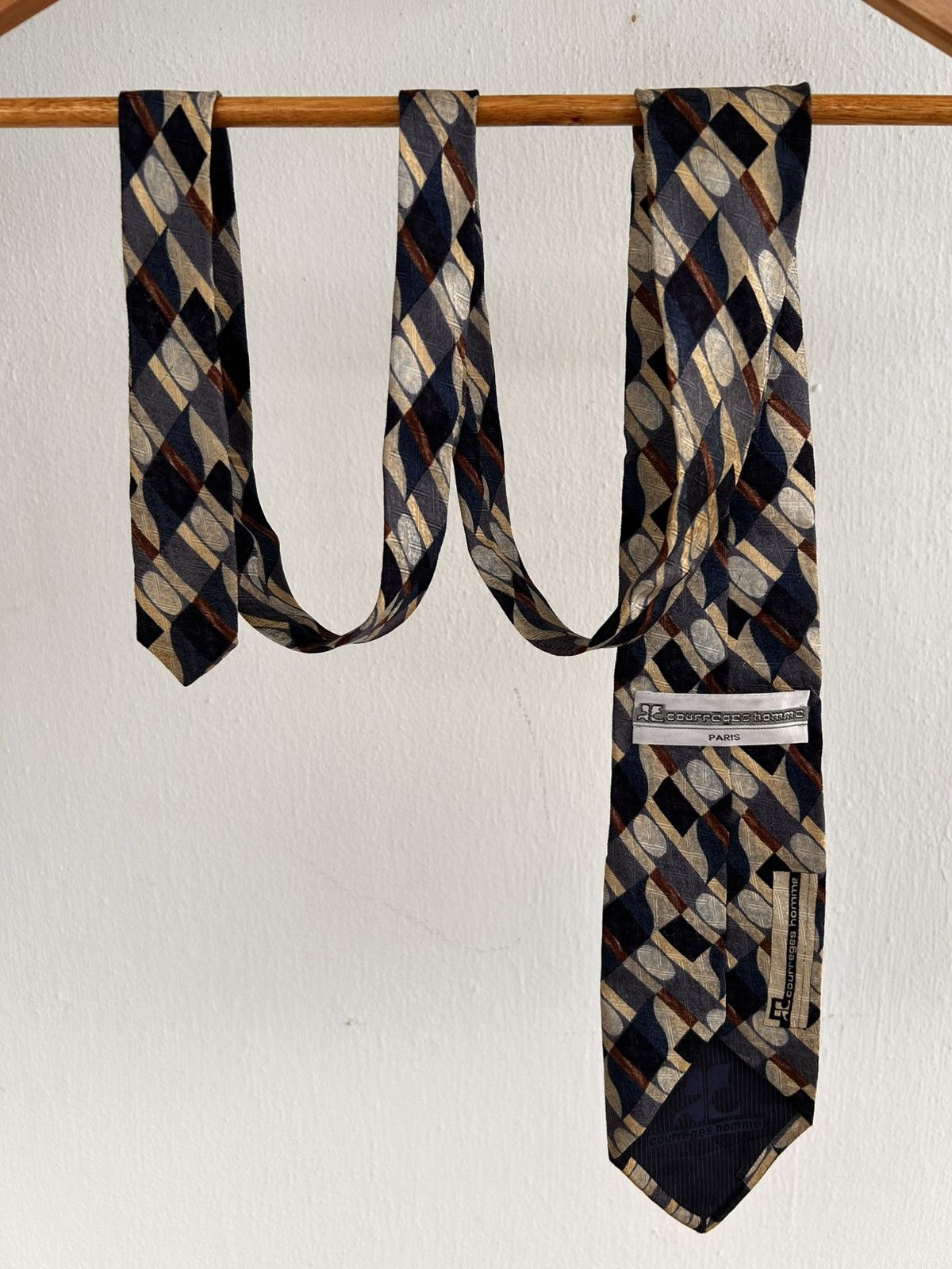 Courreges Courreges homme vintage Tie Size ONE SIZE - 2 Thumbnail