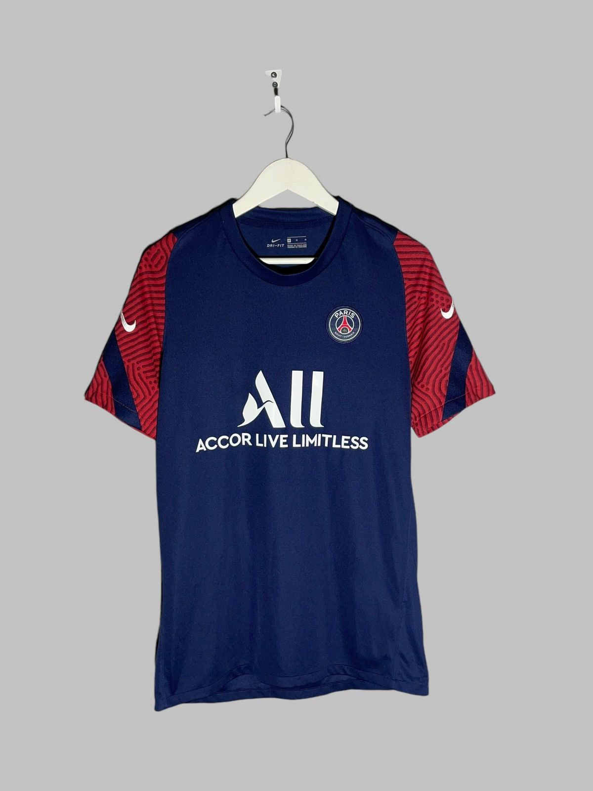 Nike Paris Saint Germain PSG Nike 2020/21 Hype Football Shirt Size US M / EU 48-50 / 2 - 1 Thumbnail