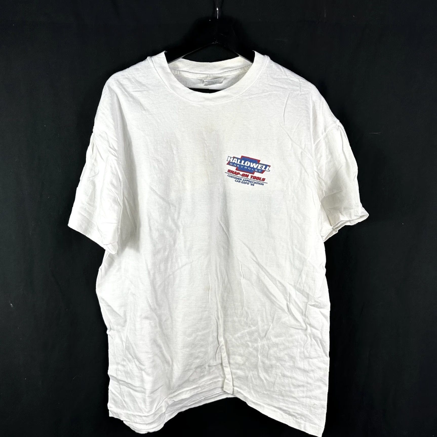 Vintage VINTAGE Chevrolet T-shirt XL 1996 Car Expo Snap-on Mens/Womens? Size US XL / EU 56 / 4 - 3 Thumbnail