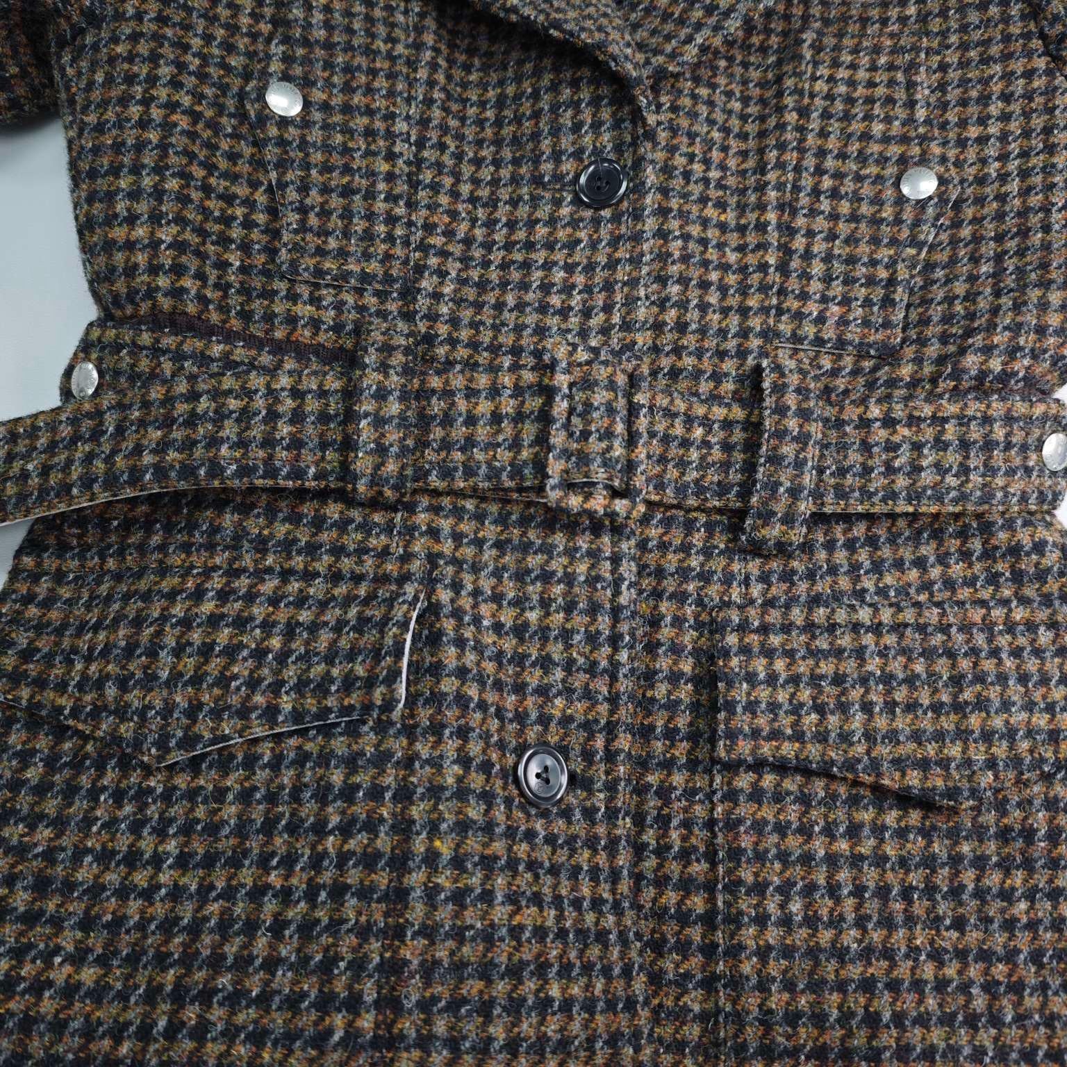 Louis Vuitton Louis Vuitton Grey houndstooth lapel suit and woolen jacket Size US S / EU 44-46 / 1 - 7 Thumbnail