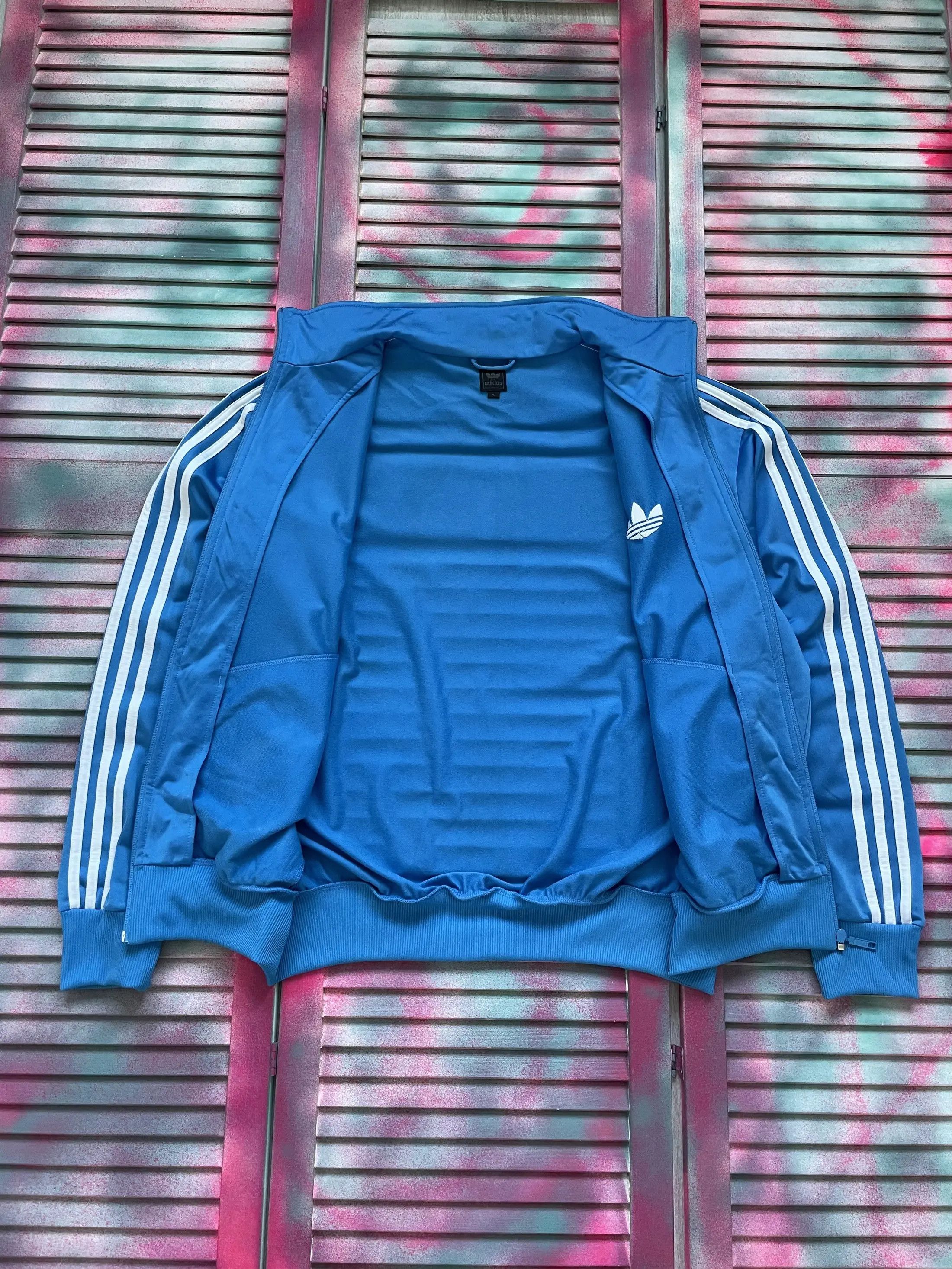 Adidas Adidas Original Firebird Track Top Zip Jacket Trefoil Logo Size US XL / EU 56 / 4 - 4 Thumbnail