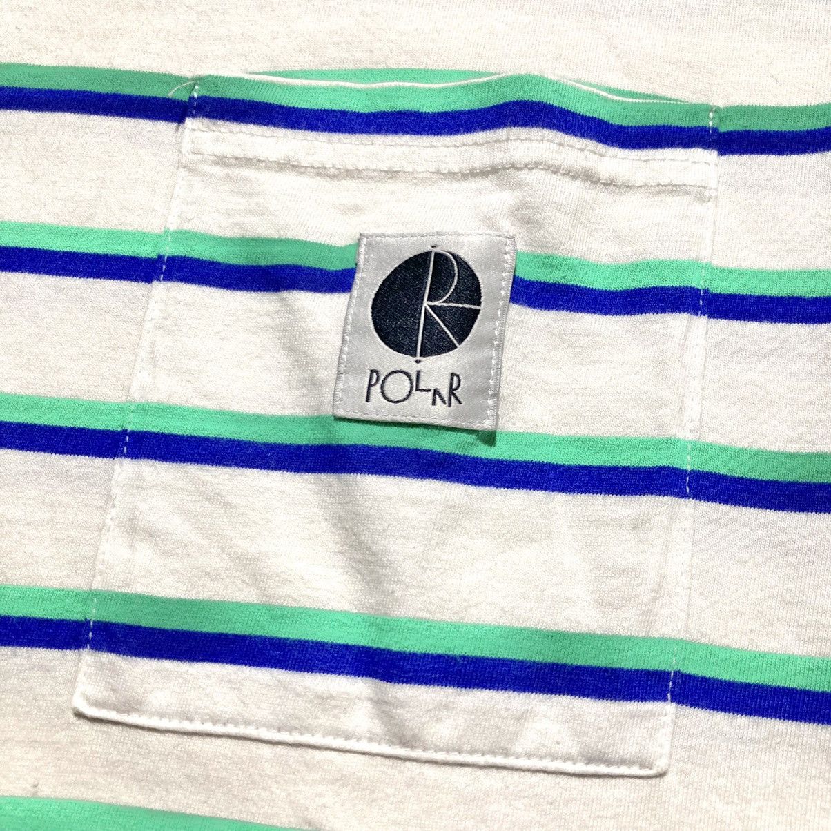 Polar Skate Co. Polar Skate Co. Pocket Logo Striped T-shirt Size US L / EU 52-54 / 3 - 5 Thumbnail