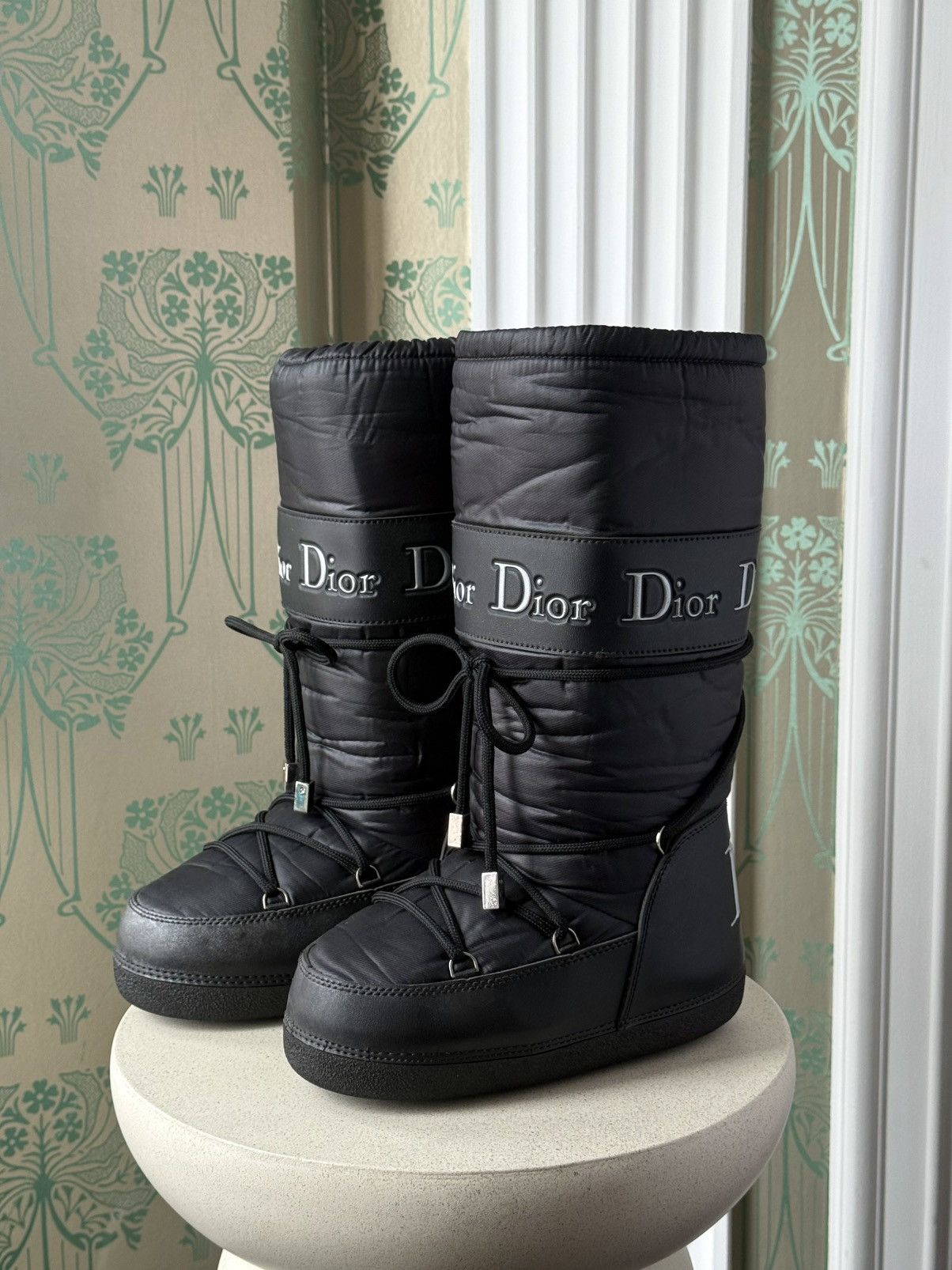 Dior DIOR Moon Boots Snow Ski Black by John Galliano Size: 35-37 Size US 6 / IT 36 - 1 Thumbnail