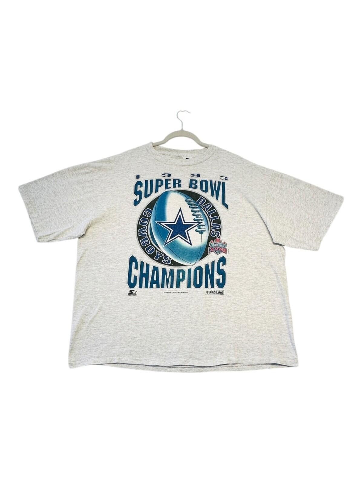 Starter Starter Dallas Cowboys T-Shirt Men's UK Size XL Grey Size US XL / EU 56 / 4 - 3 Thumbnail