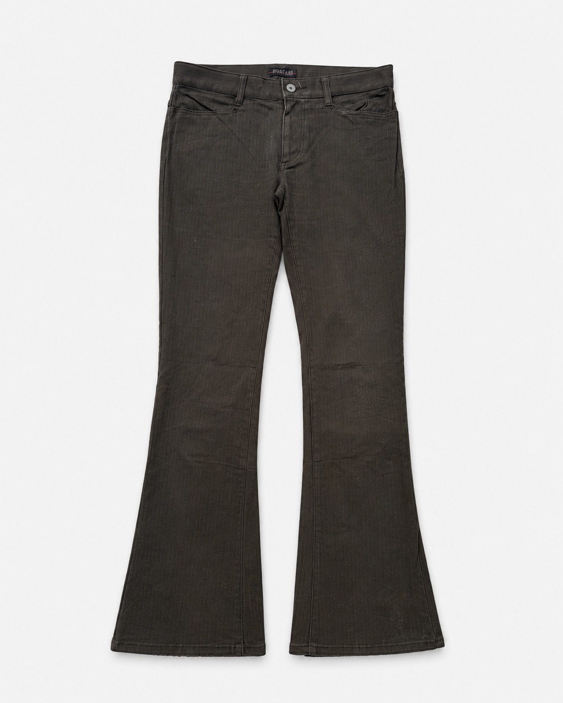 Japanese Brand Morgan lace up flare jeans Size US 29 - 1 Thumbnail