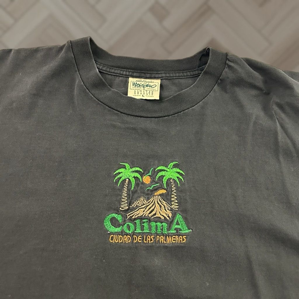 Mossimo VINTAGE Mossimo Colima Embroidered Short Sleeve T Shirt Mens L Black 90s Size US L / EU 52-54 / 3 - 1 Thumbnail
