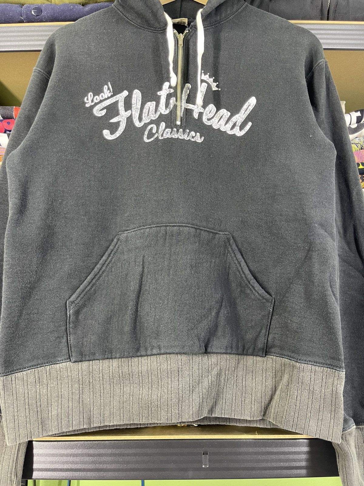 The Flat Head Vintage The Flat Head Hoodie Sweatshirt Size US M / EU 48-50 / 2 - 4 Thumbnail