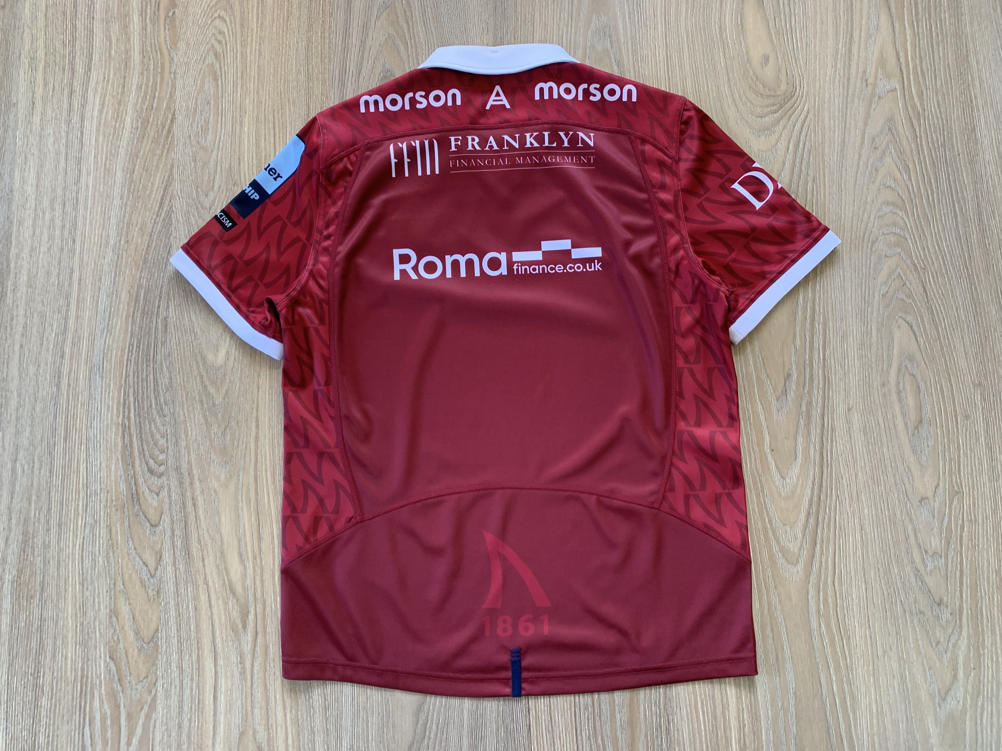 Macron Sale Sharks South Africa Macron Rugby Jersey Size US M / EU 48-50 / 2 - 4 Thumbnail