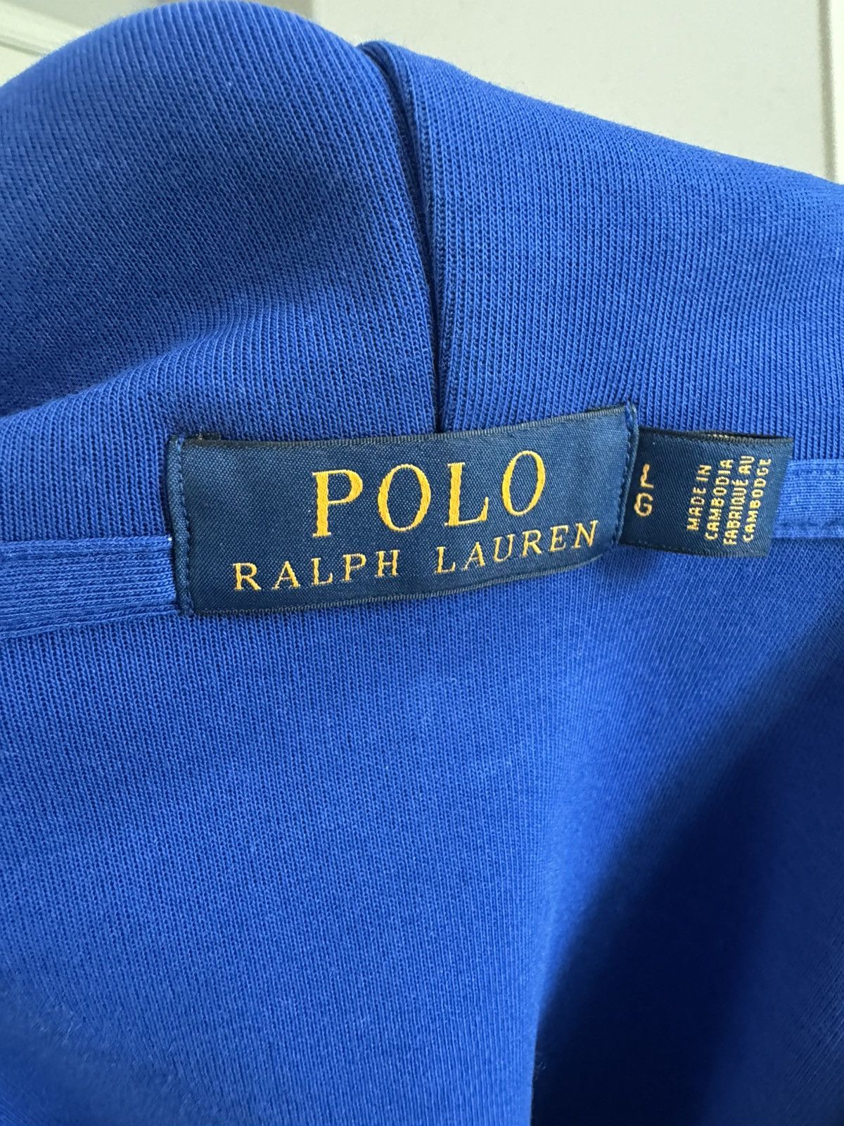 Polo Ralph Lauren Polo Ralph Lauren Mens LG Full Zip Hoodie Size US L / EU 52-54 / 3 - 3 Thumbnail