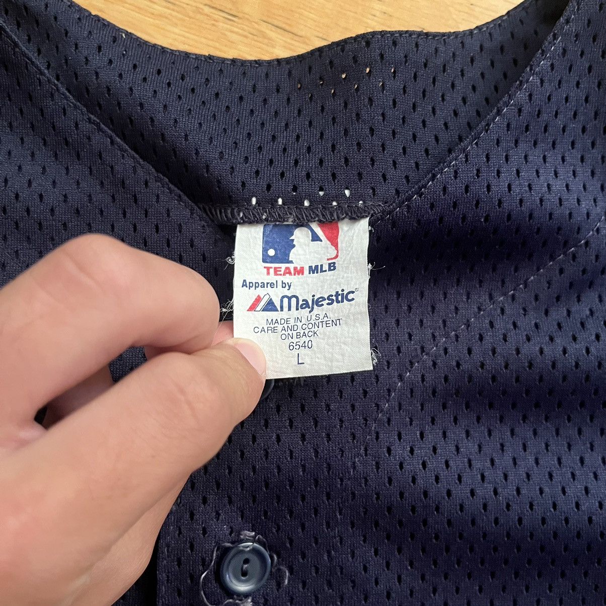 MLB × Majestic × Vintage VTG MLB Atlanta Braves Jersey Size US L / EU 52-54 / 3 - 3 Thumbnail