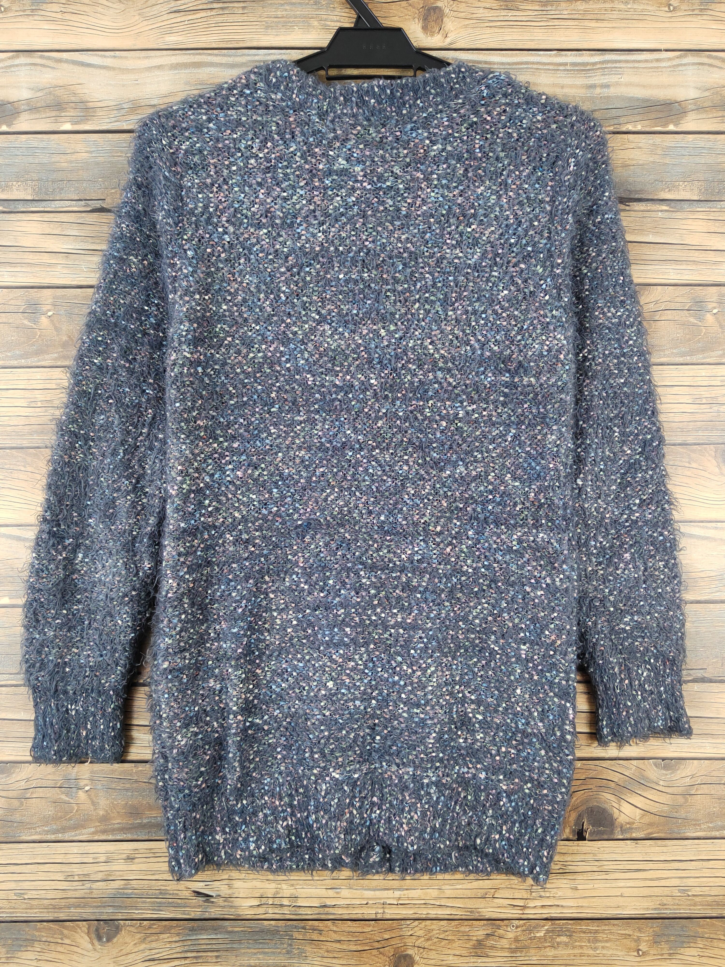Japanese Brand × Vintage 31 Sons de Mode Gray Shag Shaggy Fur Mohair Knitwear #W972 Size M / US 6-8 / IT 42-44 - 7 Thumbnail
