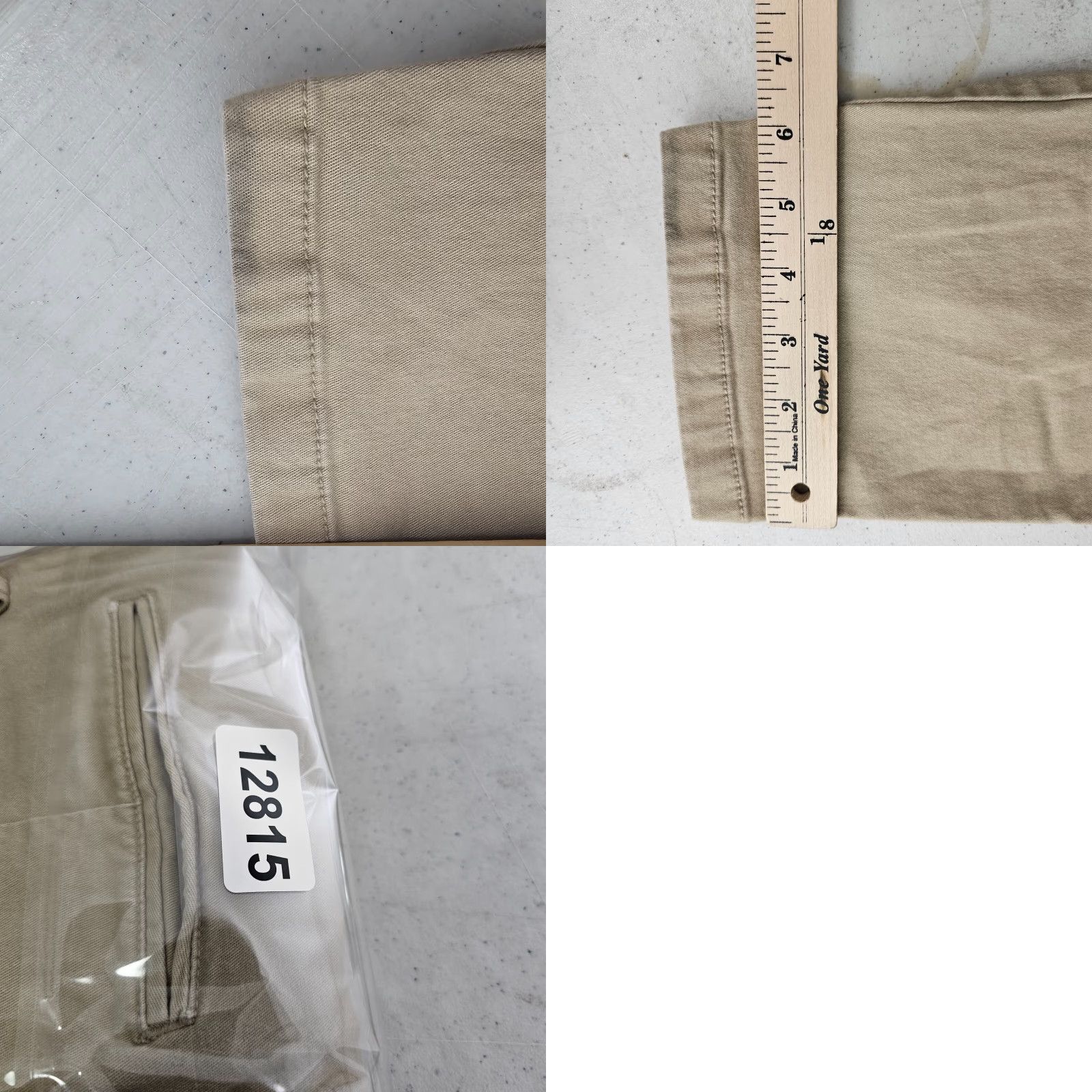 Old Navy Old Navy Pants Mens 30x28 Khaki Straight Fit Cotton Knit Chino Stretch Preppy Size US 30 / EU 46 - 8 Thumbnail