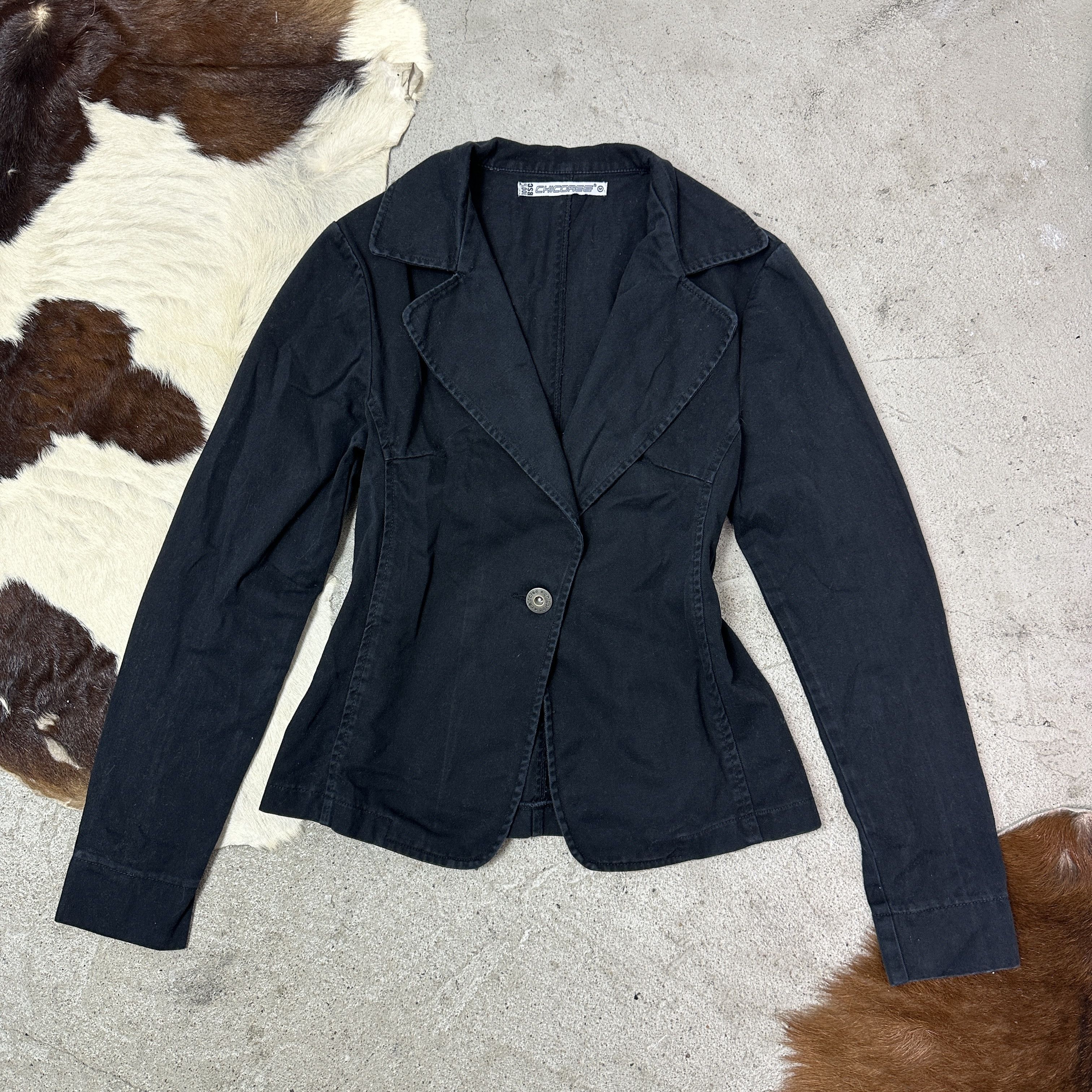 Other Vintage Avant Garde Classy Fitted Buttoned Blazer Y2K Size M / US 6-8 / IT 42-44 - 4 Thumbnail